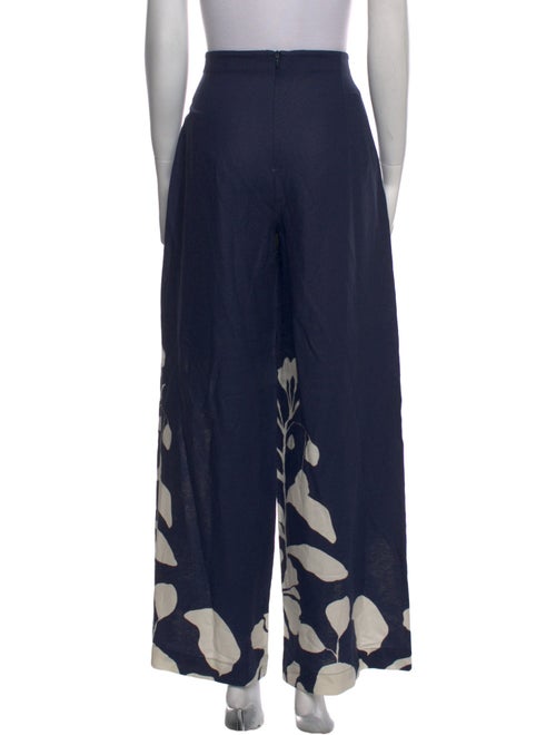 Andres Otalora Graphic Print Wide Leg Pants