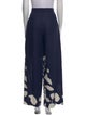 Andres Otalora Graphic Print Wide Leg Pants