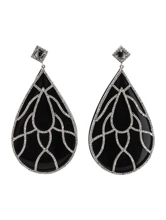 Andreoli Diamond Drop Earrings