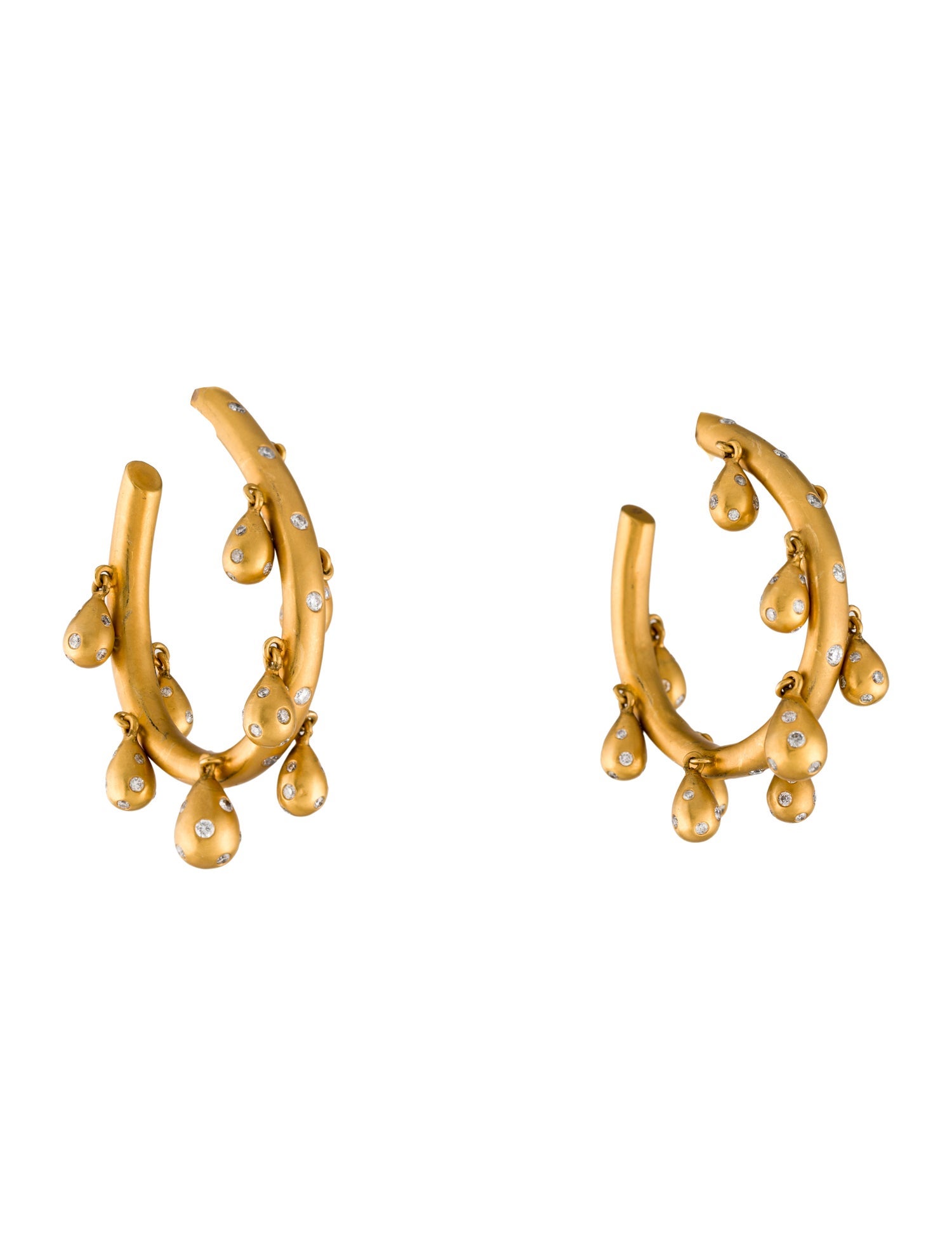 洗練ジュエリー【Cartier】Juste un Clou hoop earrings WG SM CRB8301235 - Juste un Clou hoop earrings, small model