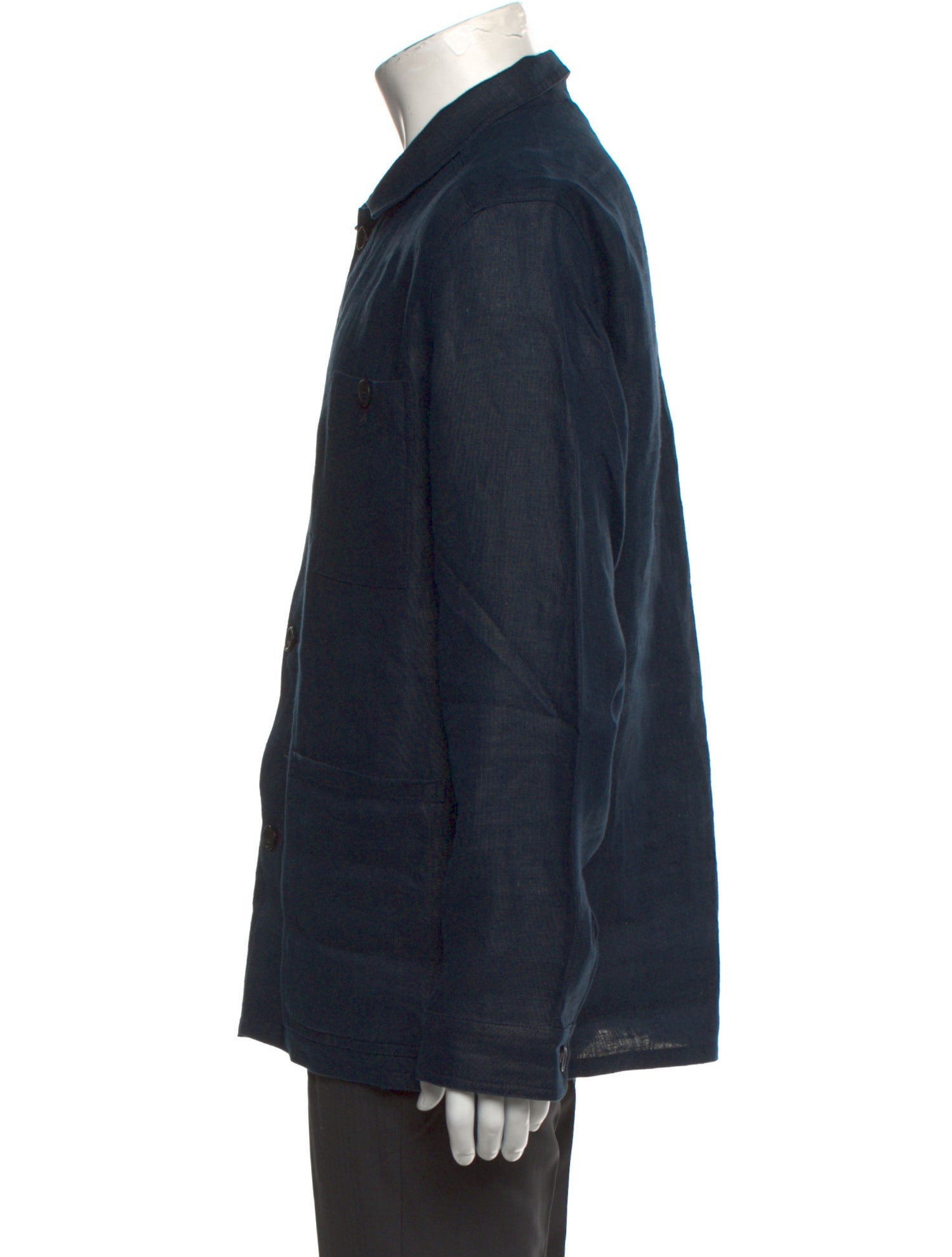 Anderson & Sheppard Linen Long Sleeve Shirt