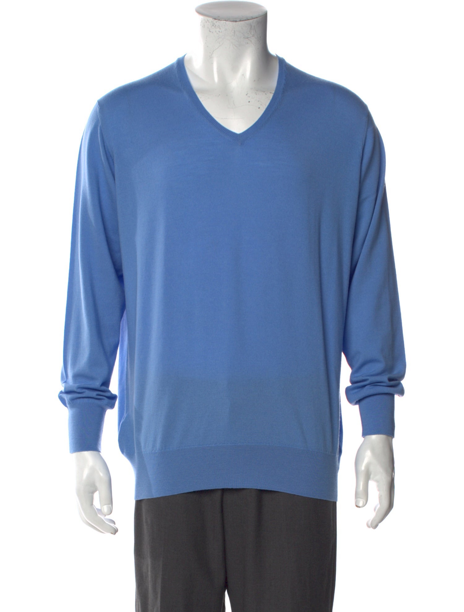 Anderson & Sheppard Wool V-Neck Pullover