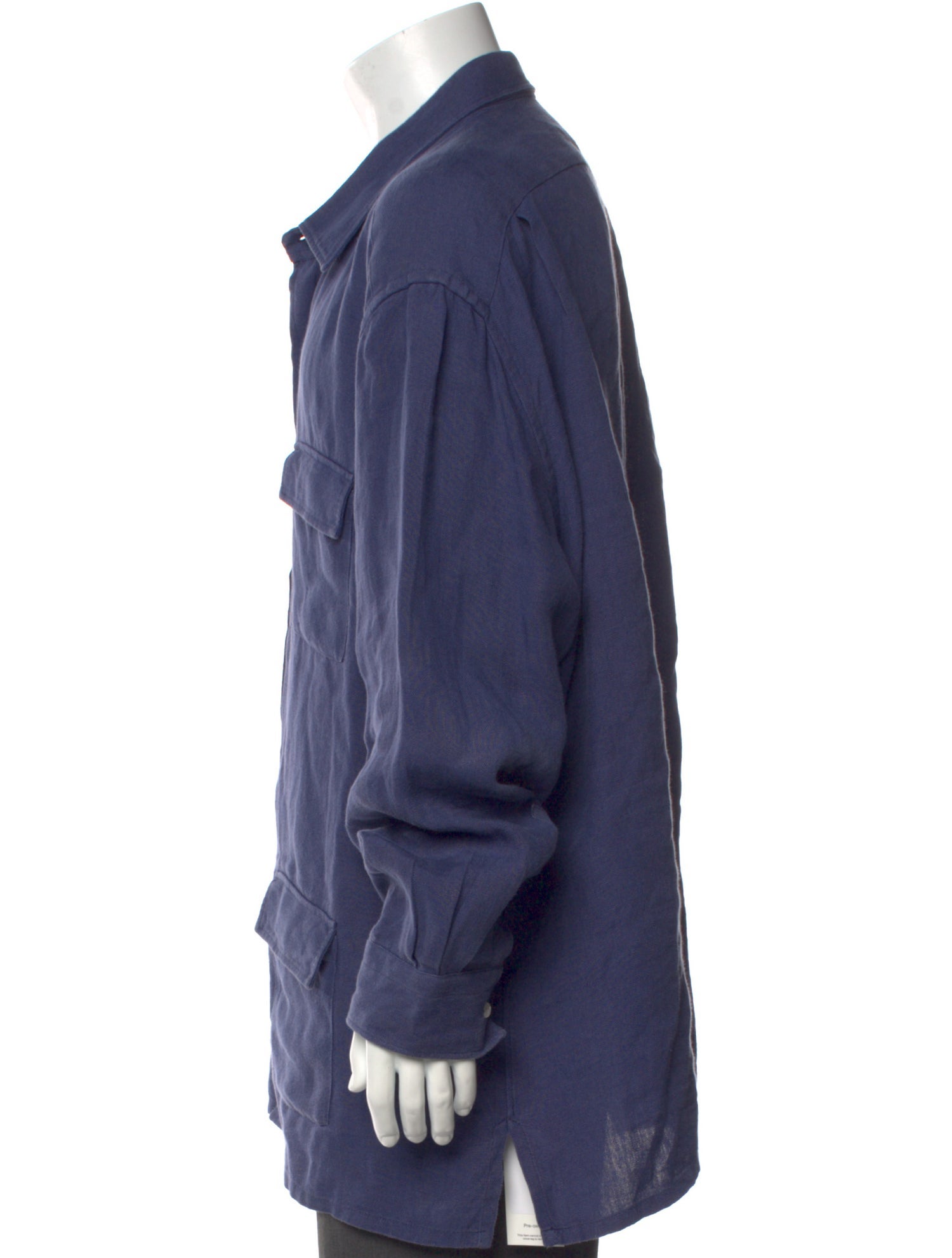 Anderson & Sheppard Linen Long Sleeve Shirt