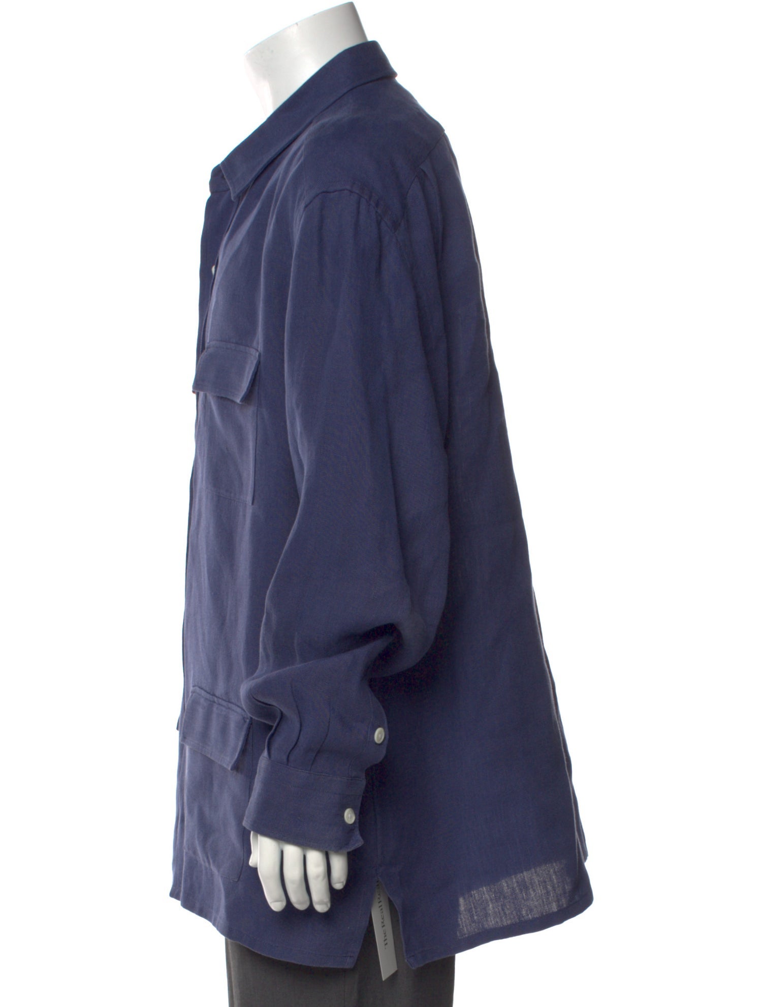 Anderson & Sheppard Linen Long Sleeve Shirt