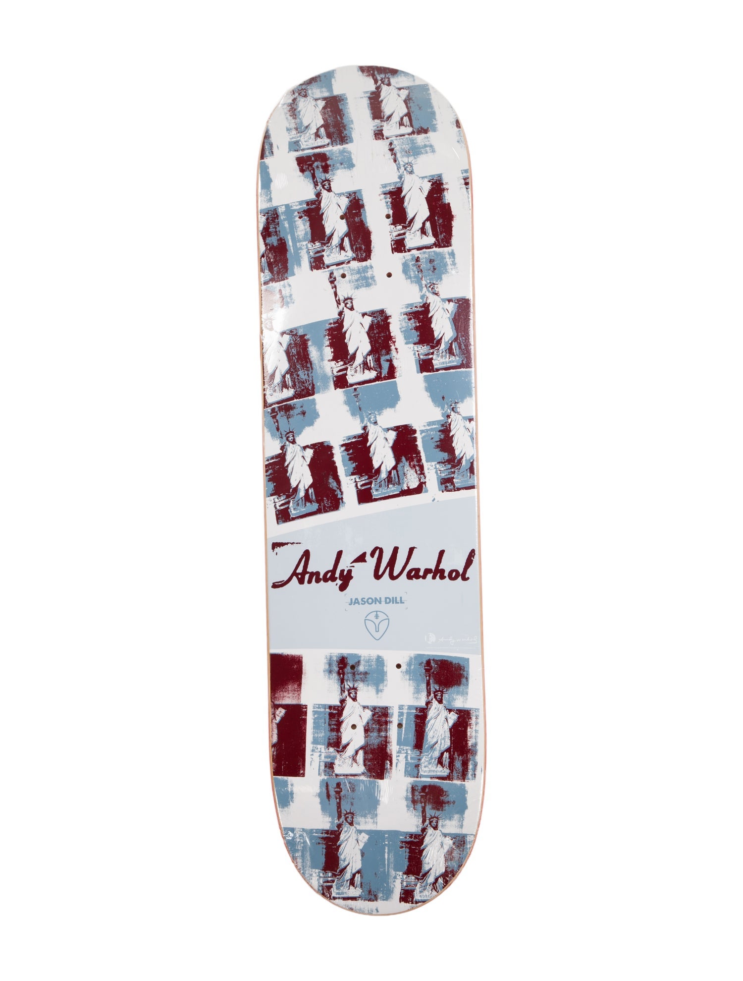 Andy Warhol Alien Workshop x Andy Warhol Jason Dill Statue of Liberty Skate Deck