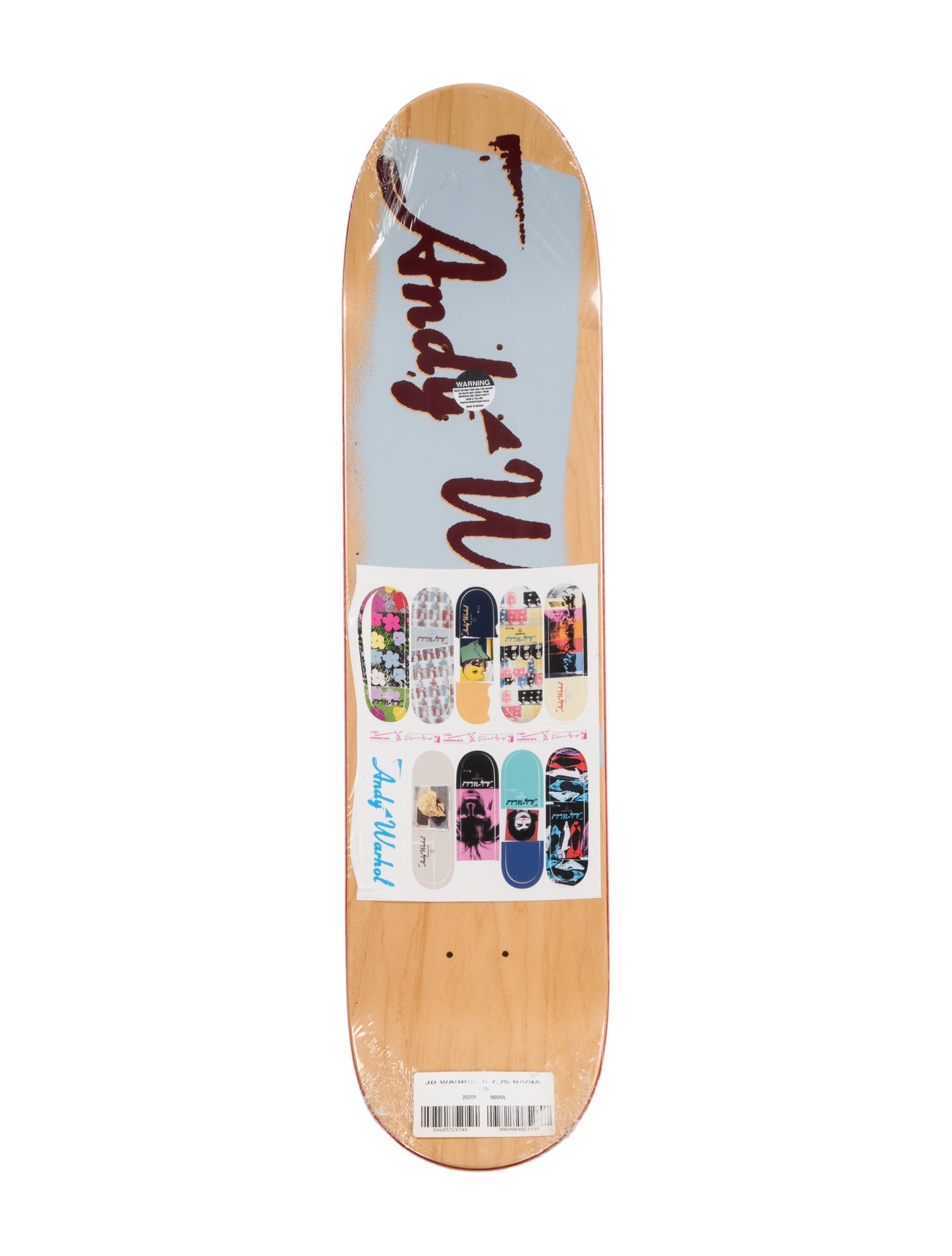 Andy Warhol Alien Workshop x Andy Warhol Jason Dill Statue of Liberty Skate Deck