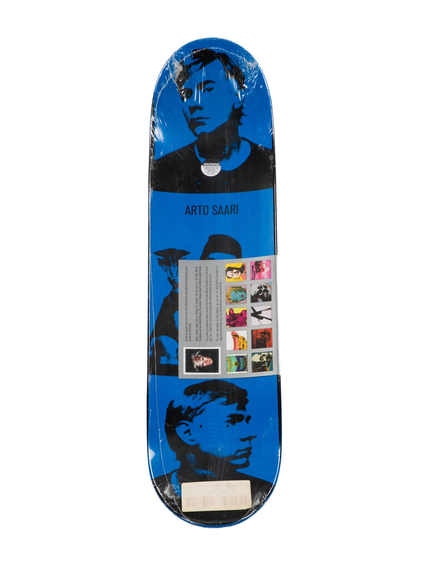 Andy Warhol Alien Workshop x Andy Warhol Arto Saari Skate Deck