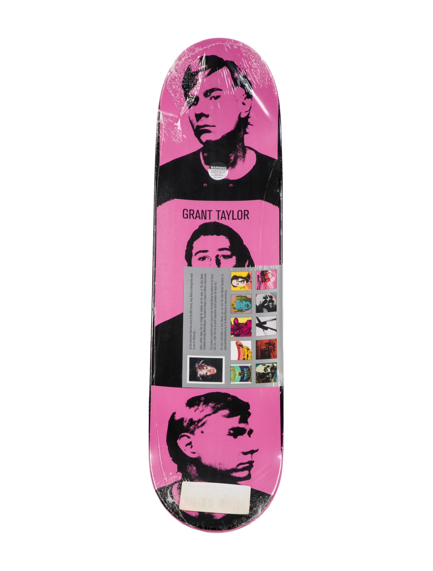 Andy Warhol x Alien Workshop x Grant Taylor Skate Deck