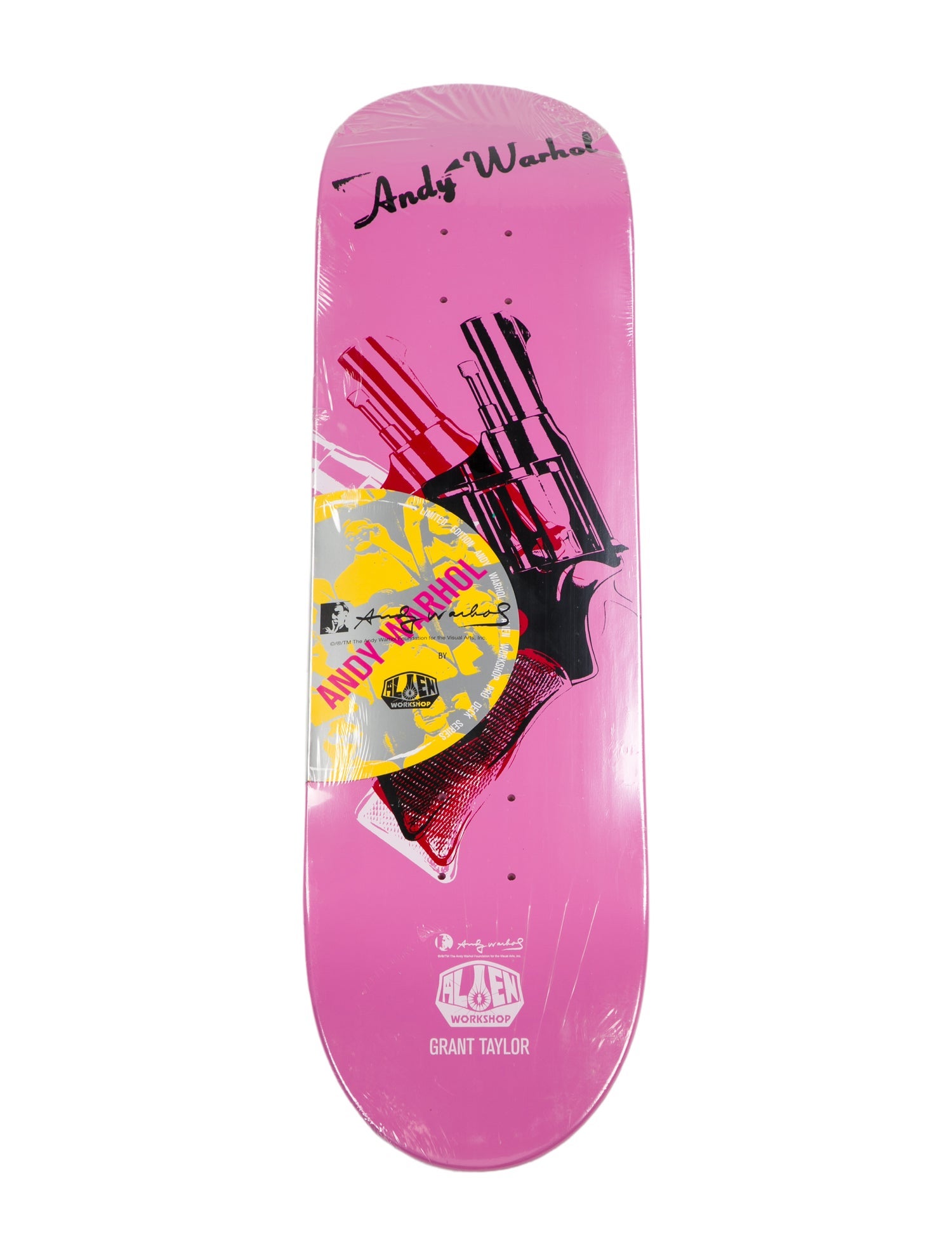 Andy Warhol x Alien Workshop x Grant Taylor Skate Deck