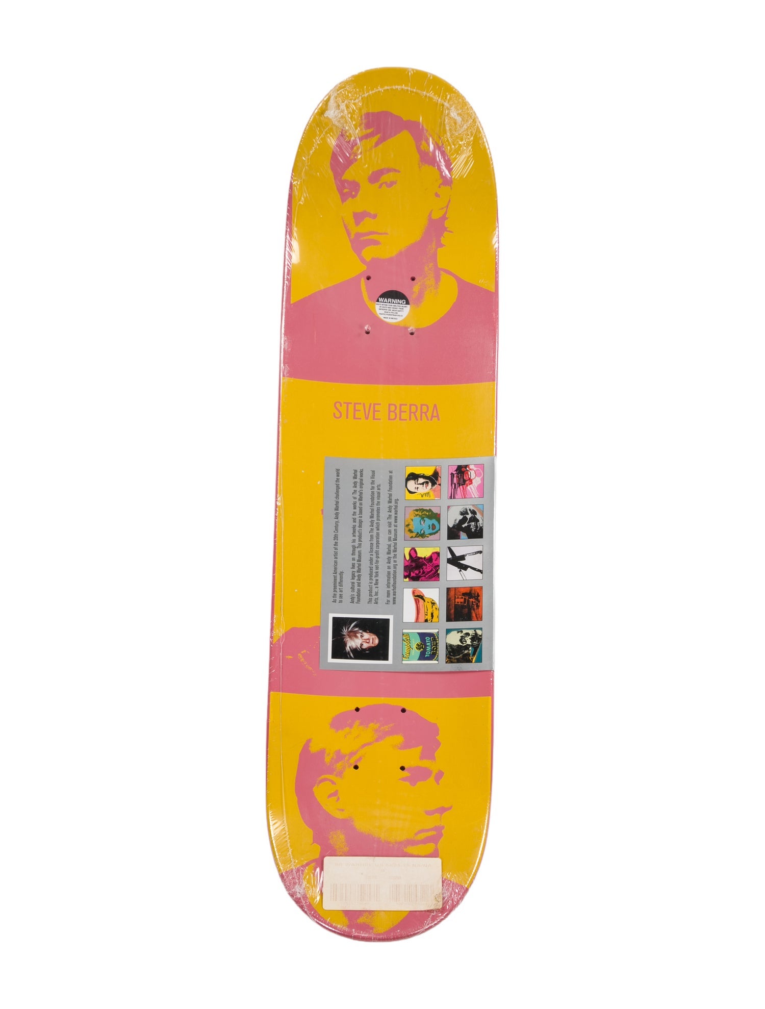 Andy Warhol Alien Workshop x Andy Warhol Mao Skate Deck
