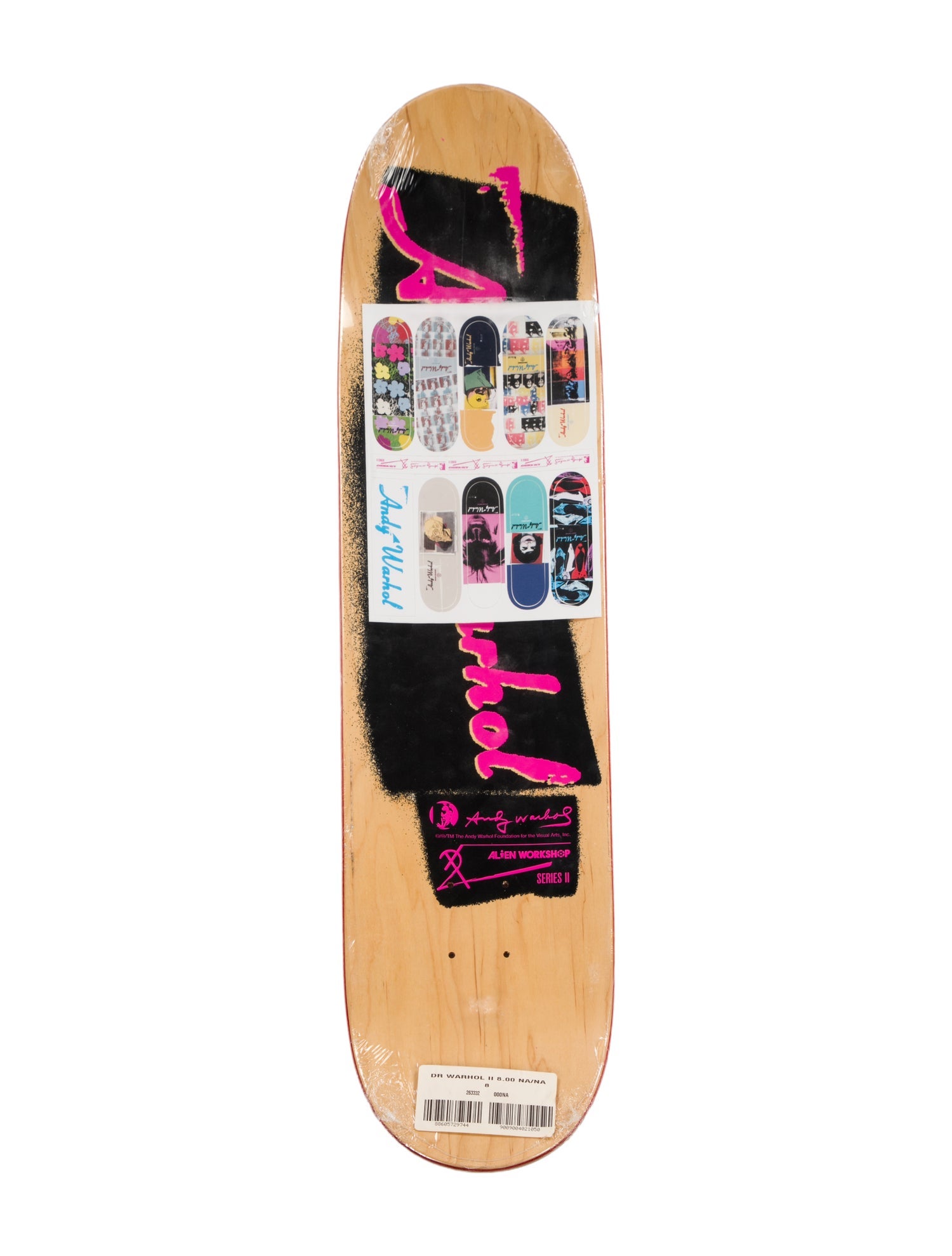 Andy Warhol x Alien Workshop x Andy Warhol Dylan Rieder Skate Deck