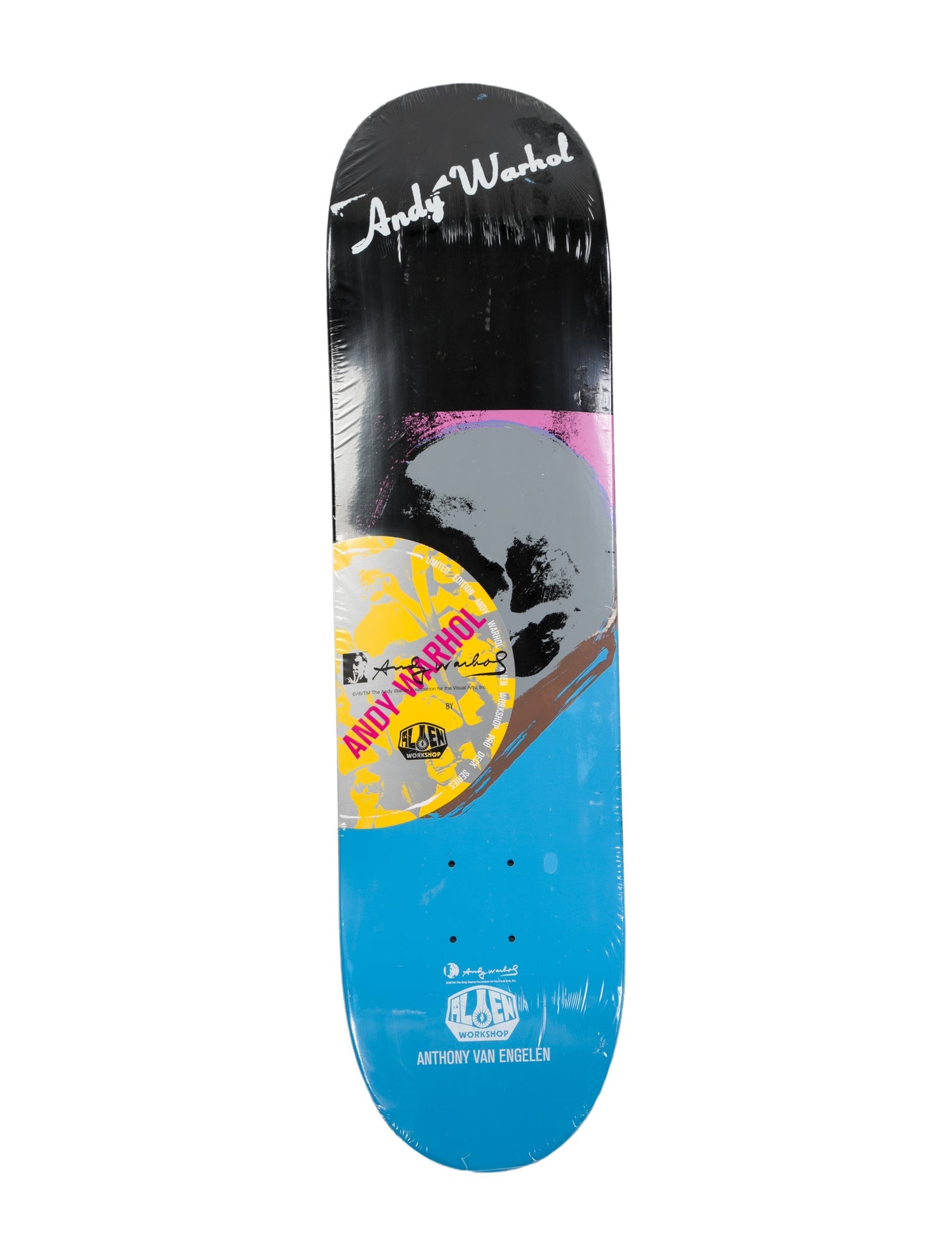 Andy Warhol Alien Workshop x Andy Warhol Anthony Van Engelen Skate Deck
