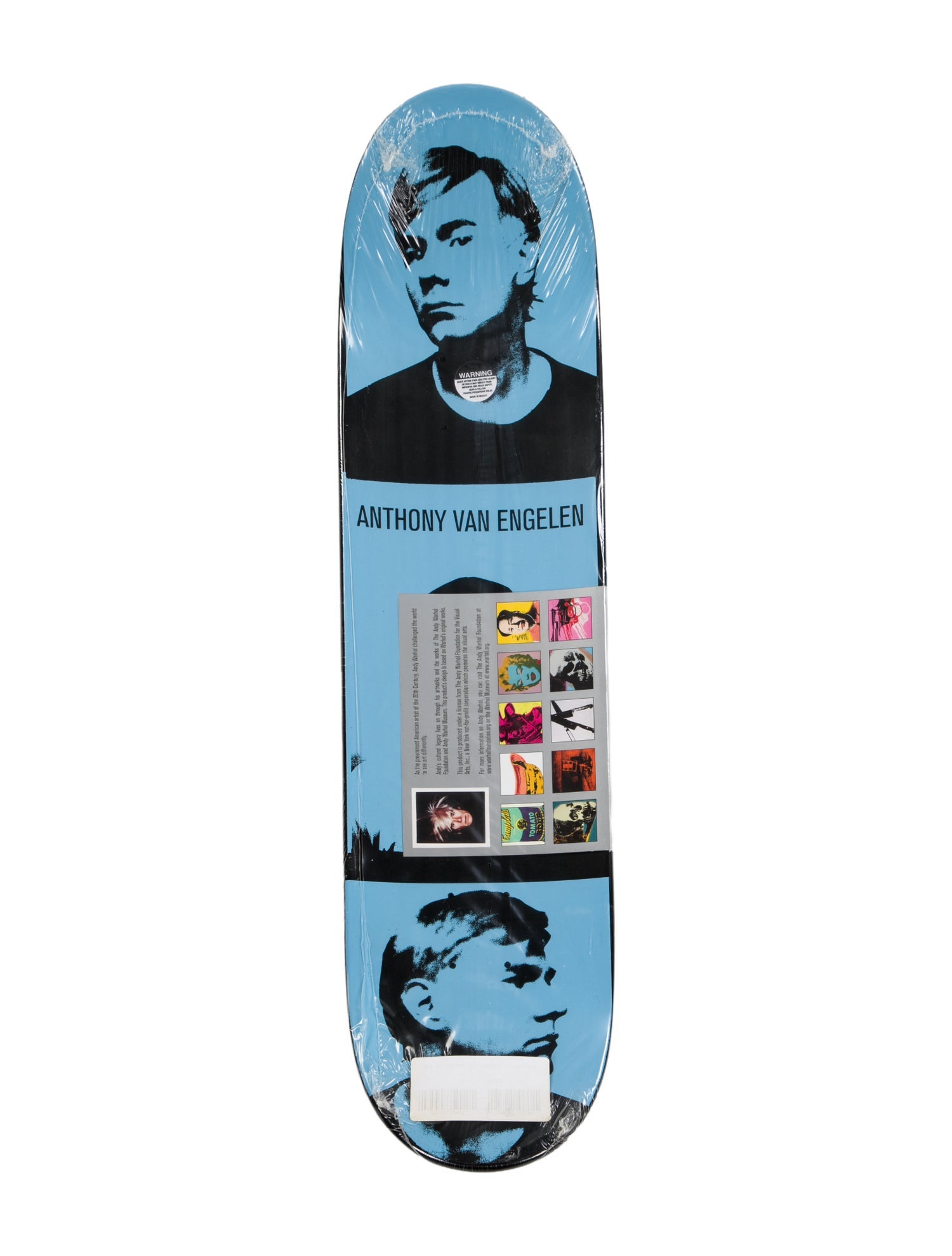 Andy Warhol Alien Workshop x Andy Warhol Anthony Van Engelen Skate Deck