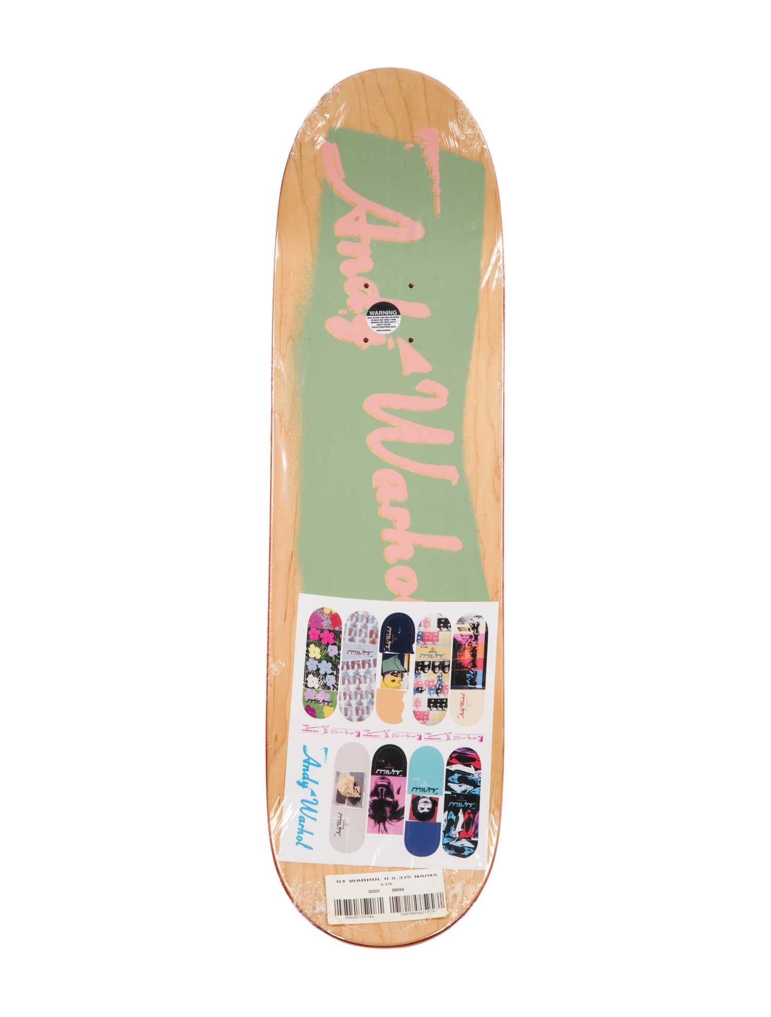 Andy Warhol x Alien Workshop x Grant Taylor Skate Deck