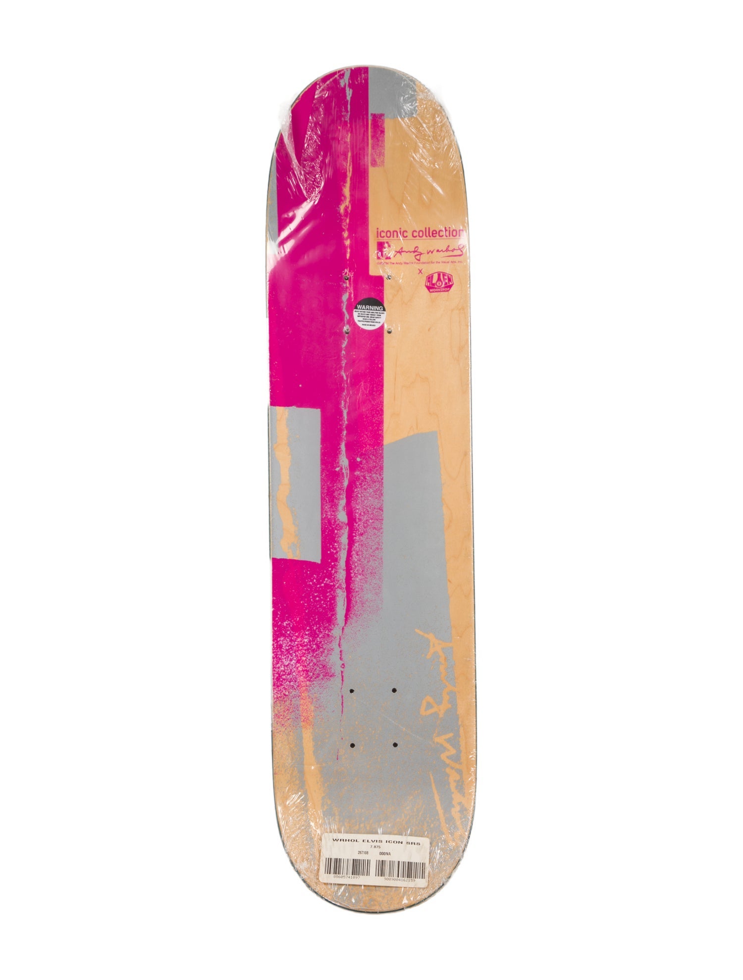Andy Warhol Alien Workshop x Andy Warhol Elvis Skate Deck