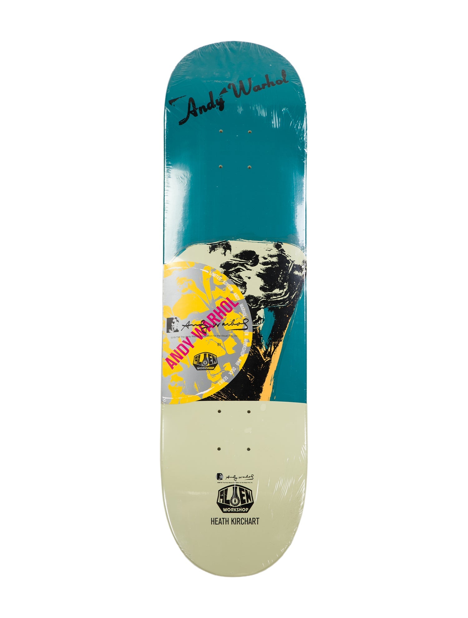 Andy Warhol x Alien Workshop x Heath Kirchart Skate Deck