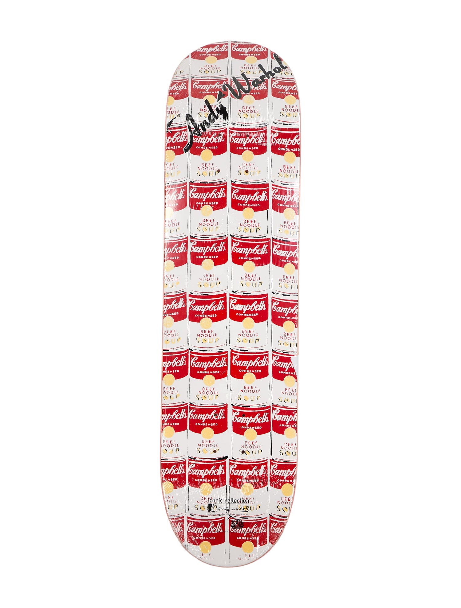 Andy Warhol x Alien Workshop Iconic Collection Campbells Soup Skate Deck