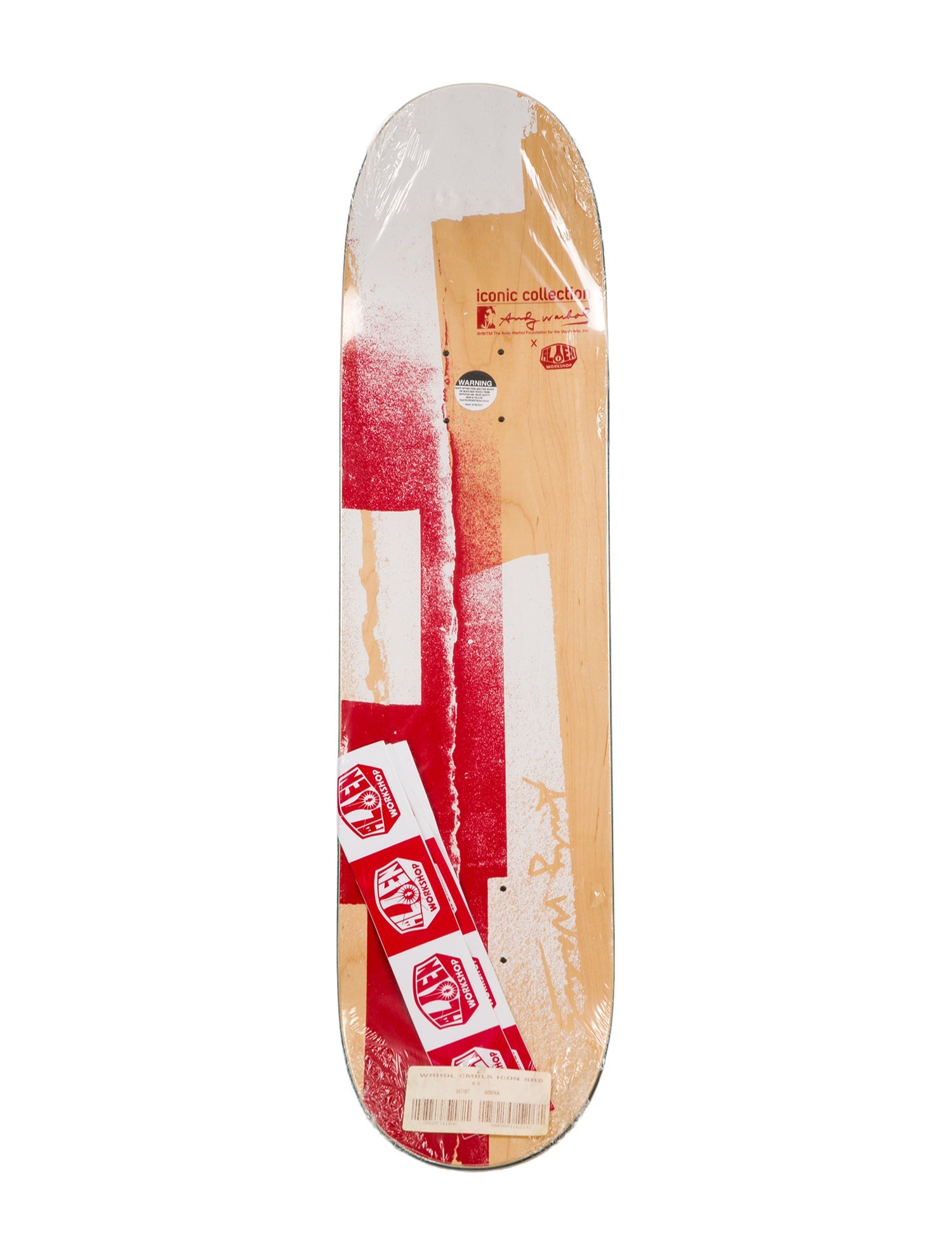 Andy Warhol x Alien Workshop Iconic Collection Campbells Soup Skate Deck