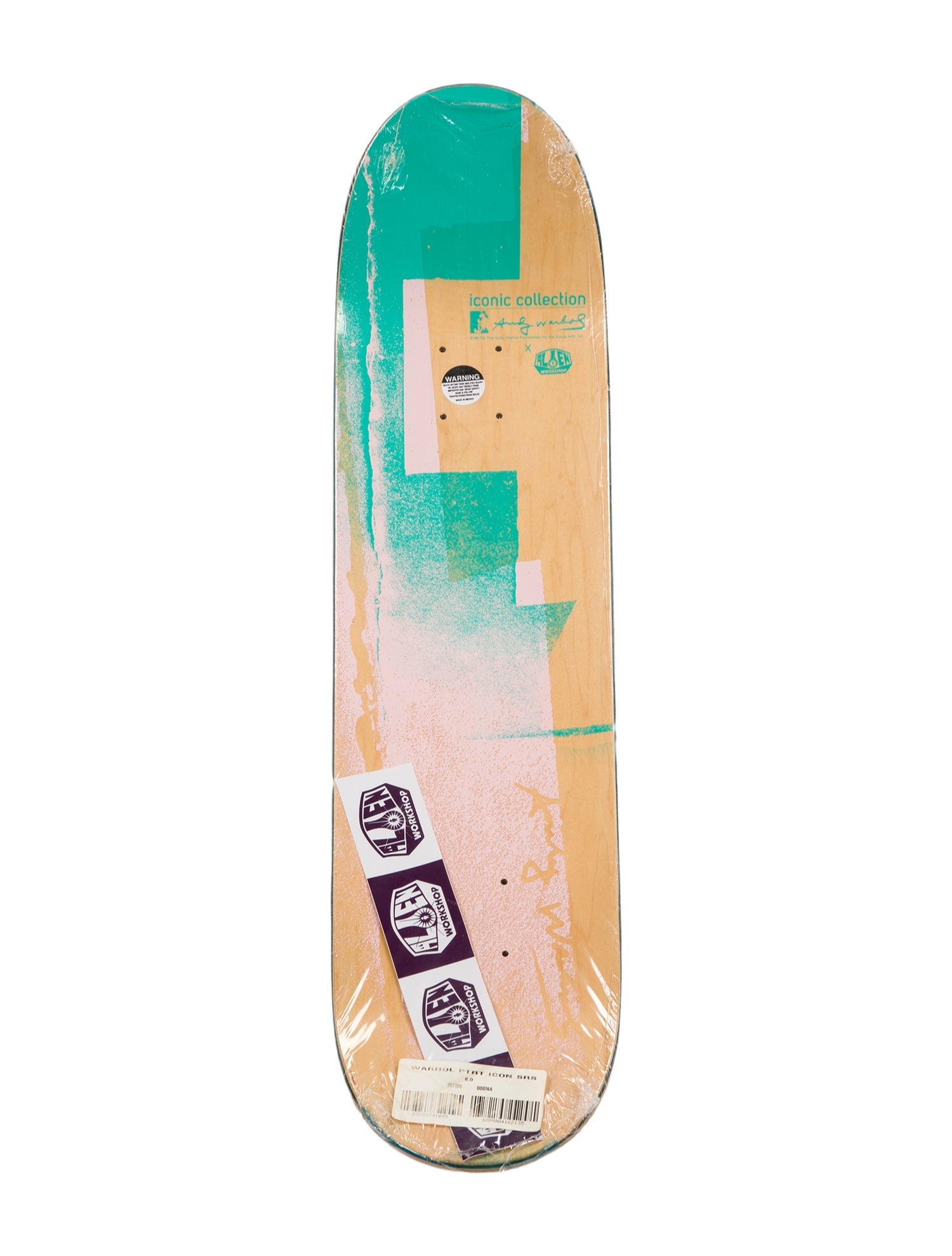 Andy Warhol x Alien Workshop Iconic Collection Skate Deck