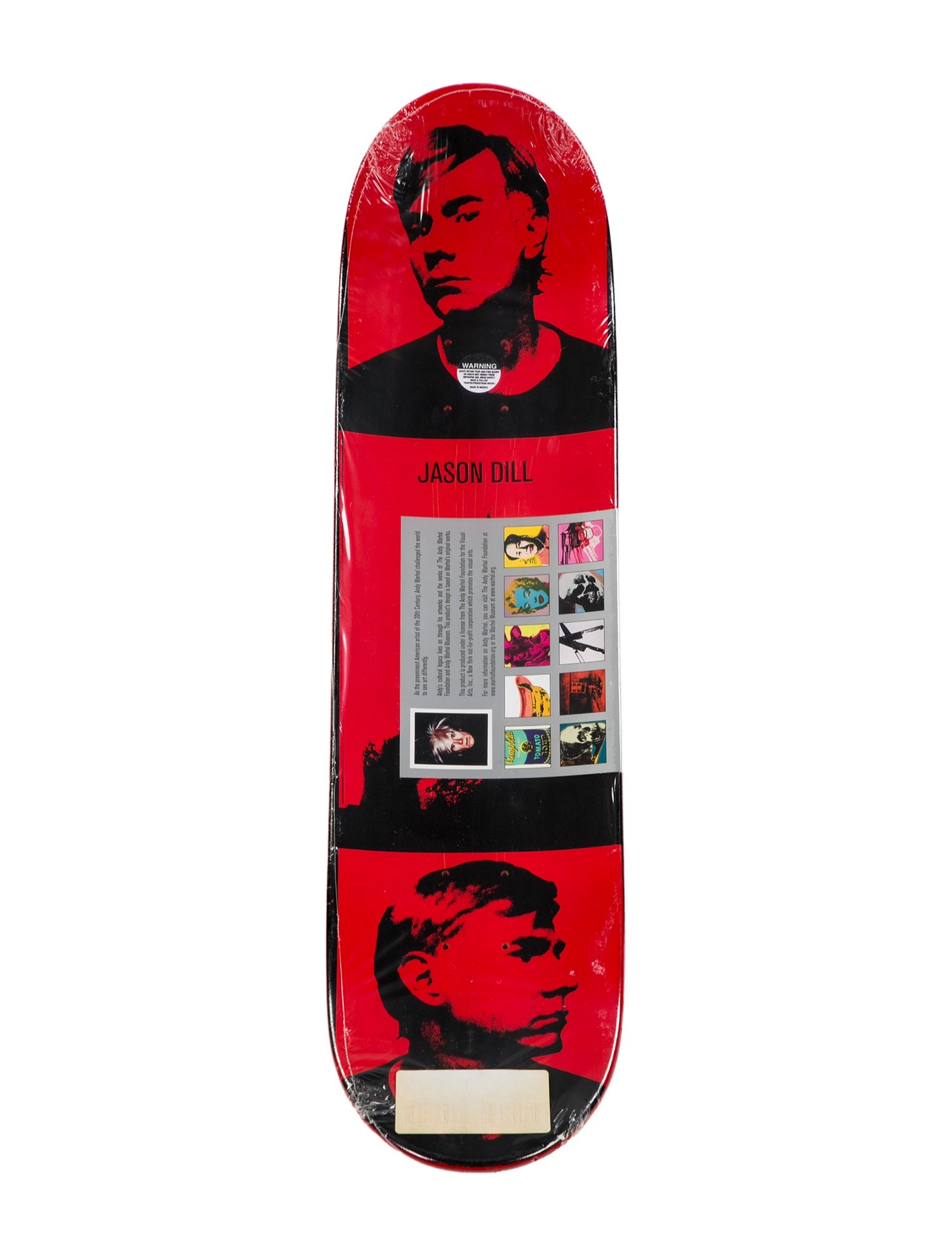 Andy Warhol x Alien Workshop x Andy Warhol Jason Dill Skate Deck