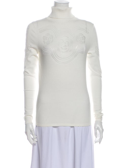 Anne Fontaine Turtleneck Sweater White