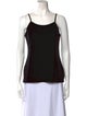 Anne Fontaine Square Neckline Sleeveless Top