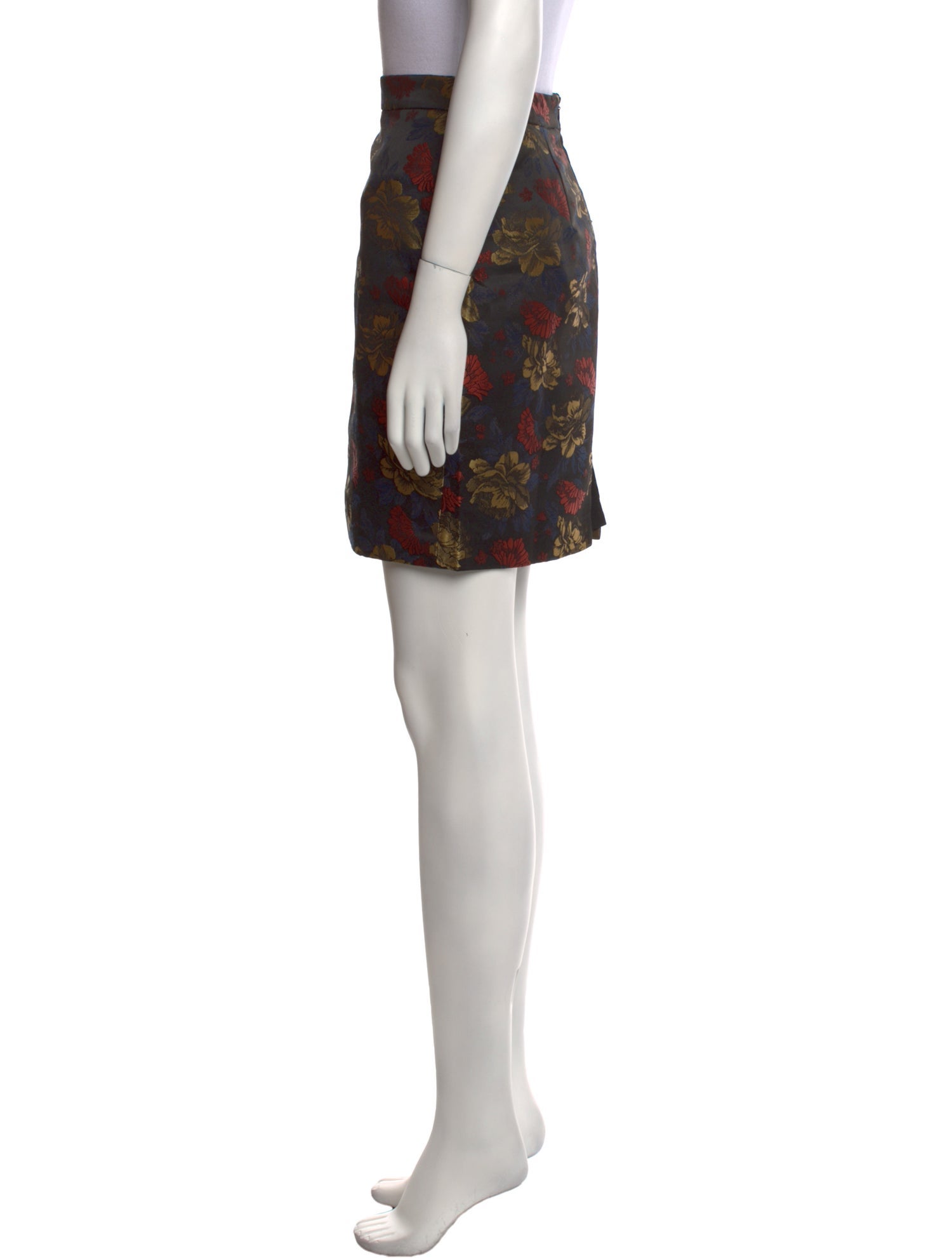 Anne Fontaine Floral Print Mini Skirt w/ Tags