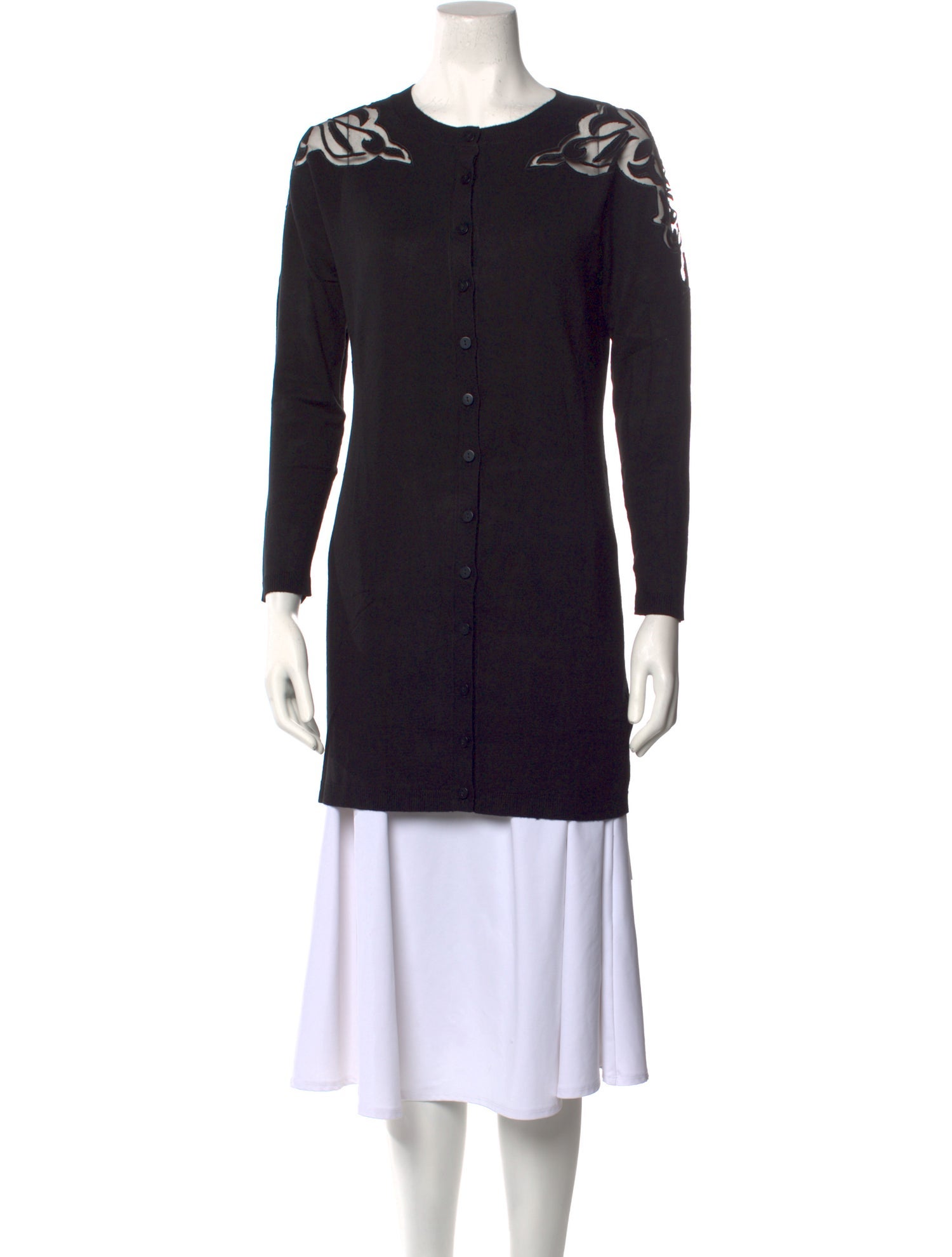 Anne Fontaine Scoop Neck Sweater