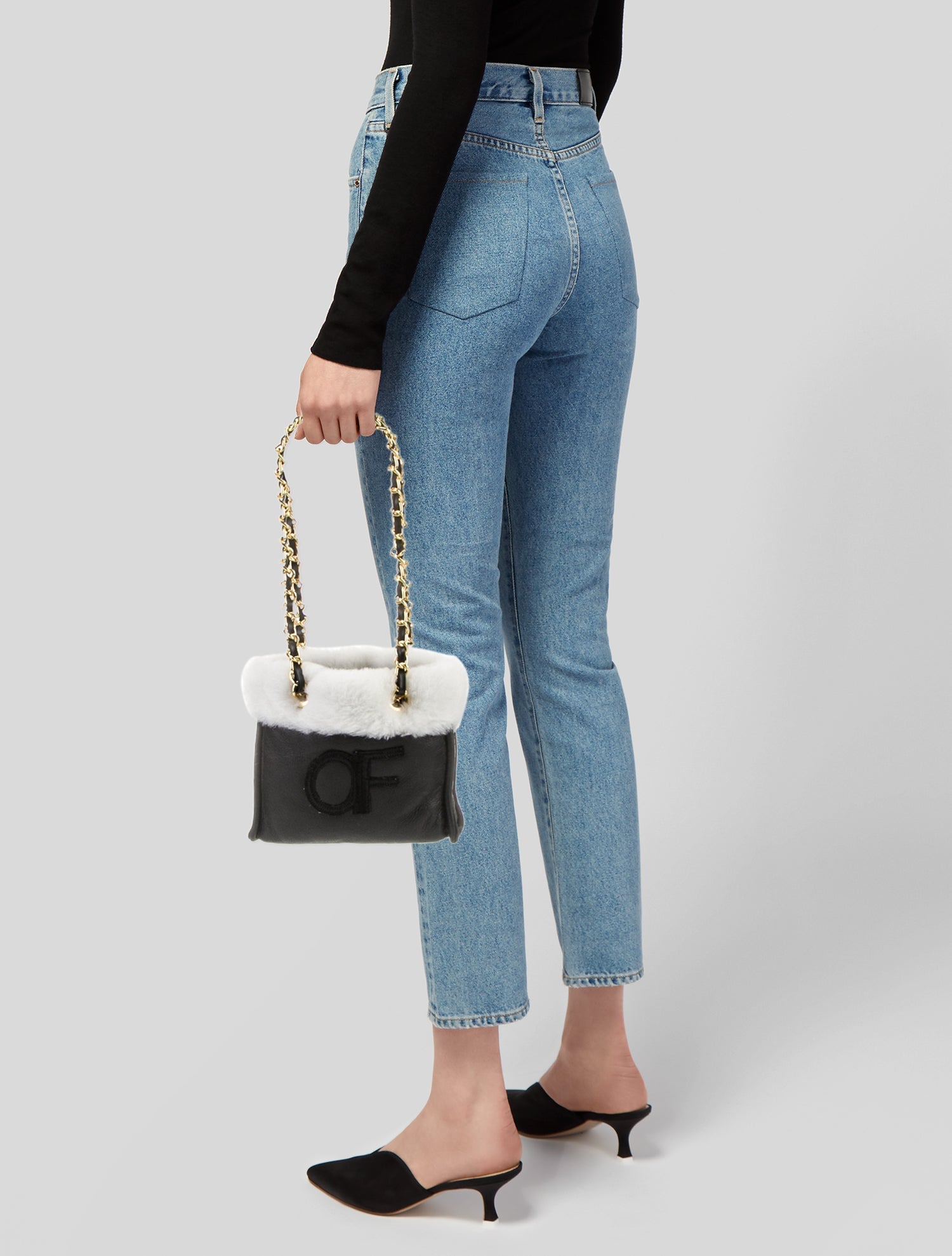 Anne Fontaine Leather Shoulder Bag