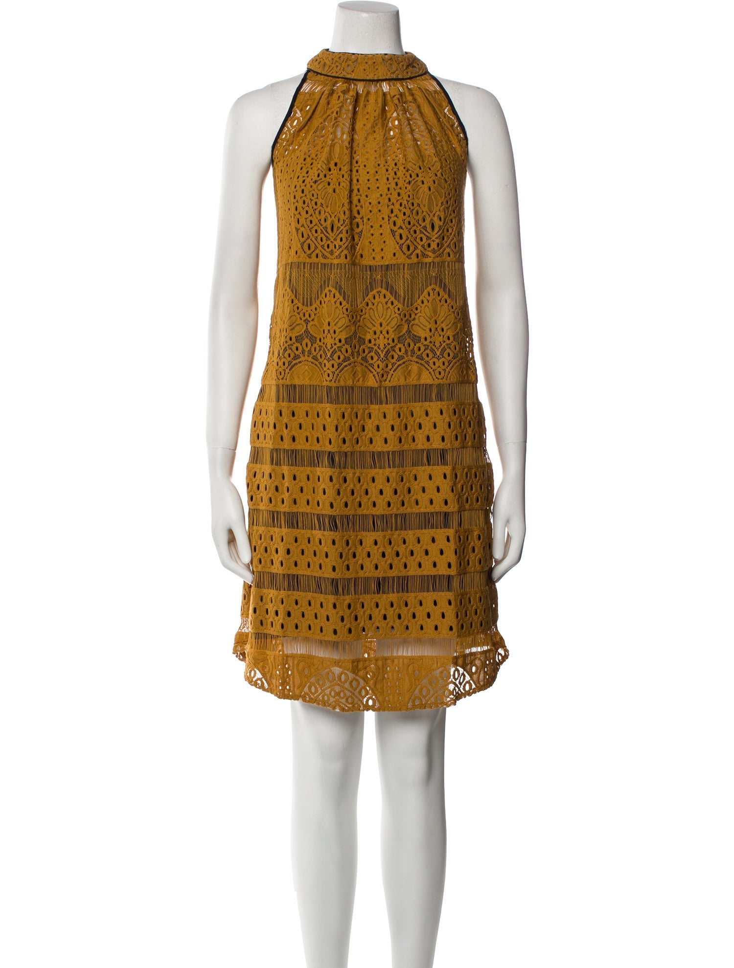 Anne Fontaine Printed Knee-Length Dress w/ Tags