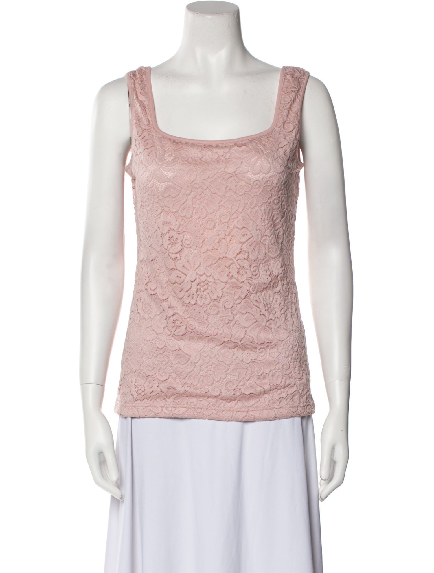 Anne Fontaine Square Neckline Sleeveless Top w/ Tags