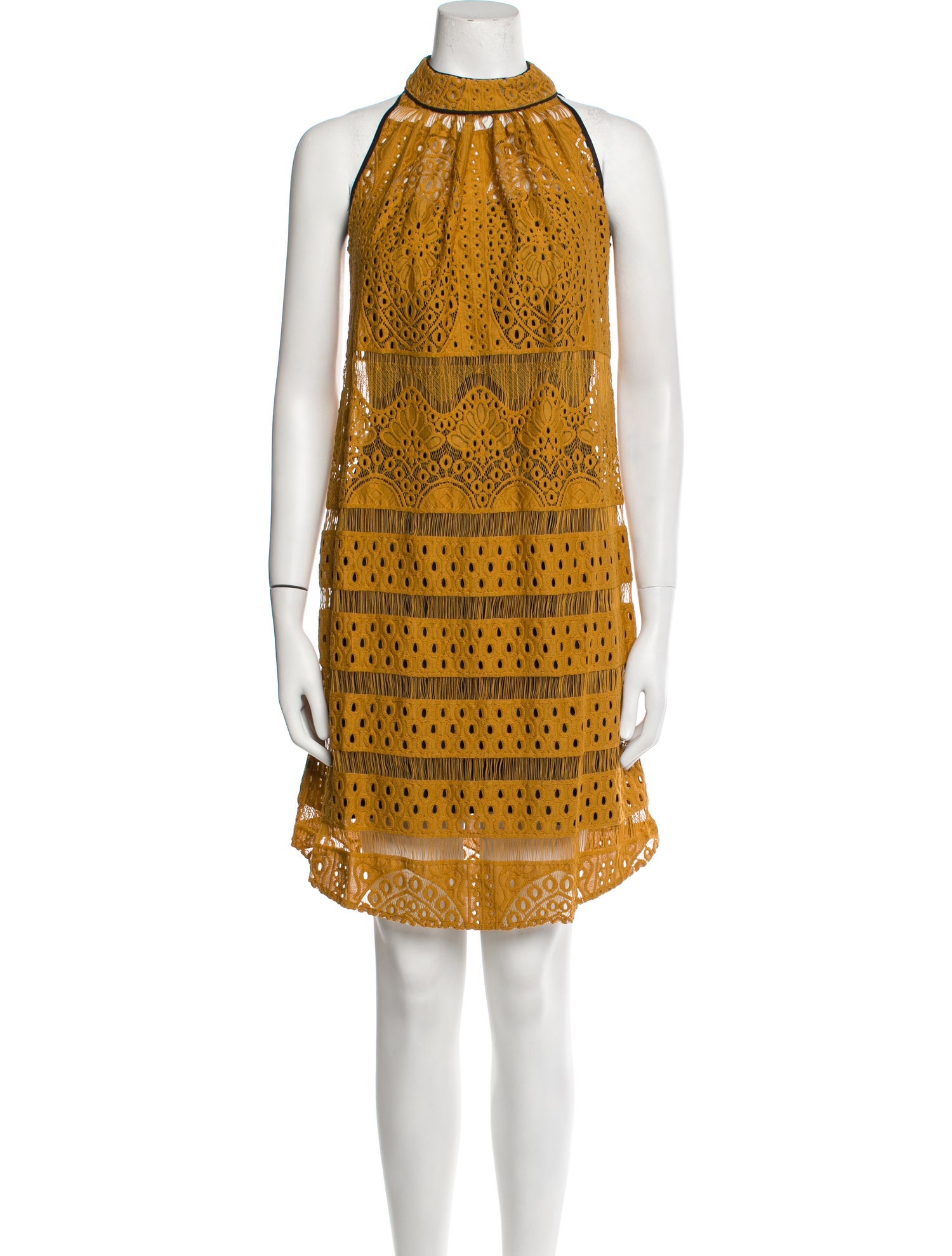 Anne Fontaine Printed Knee-Length Dress w/ Tags
