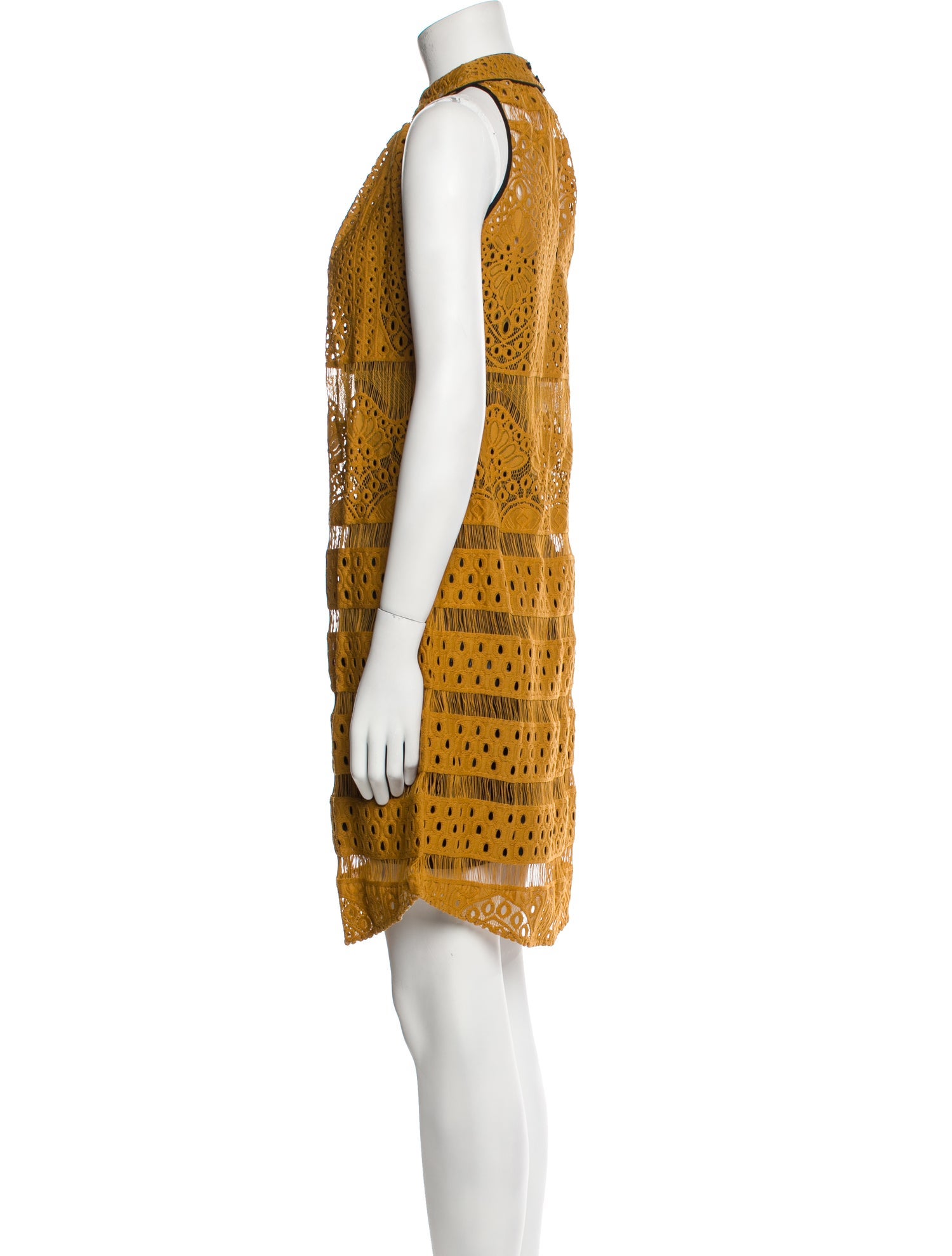 Anne Fontaine Printed Knee-Length Dress w/ Tags