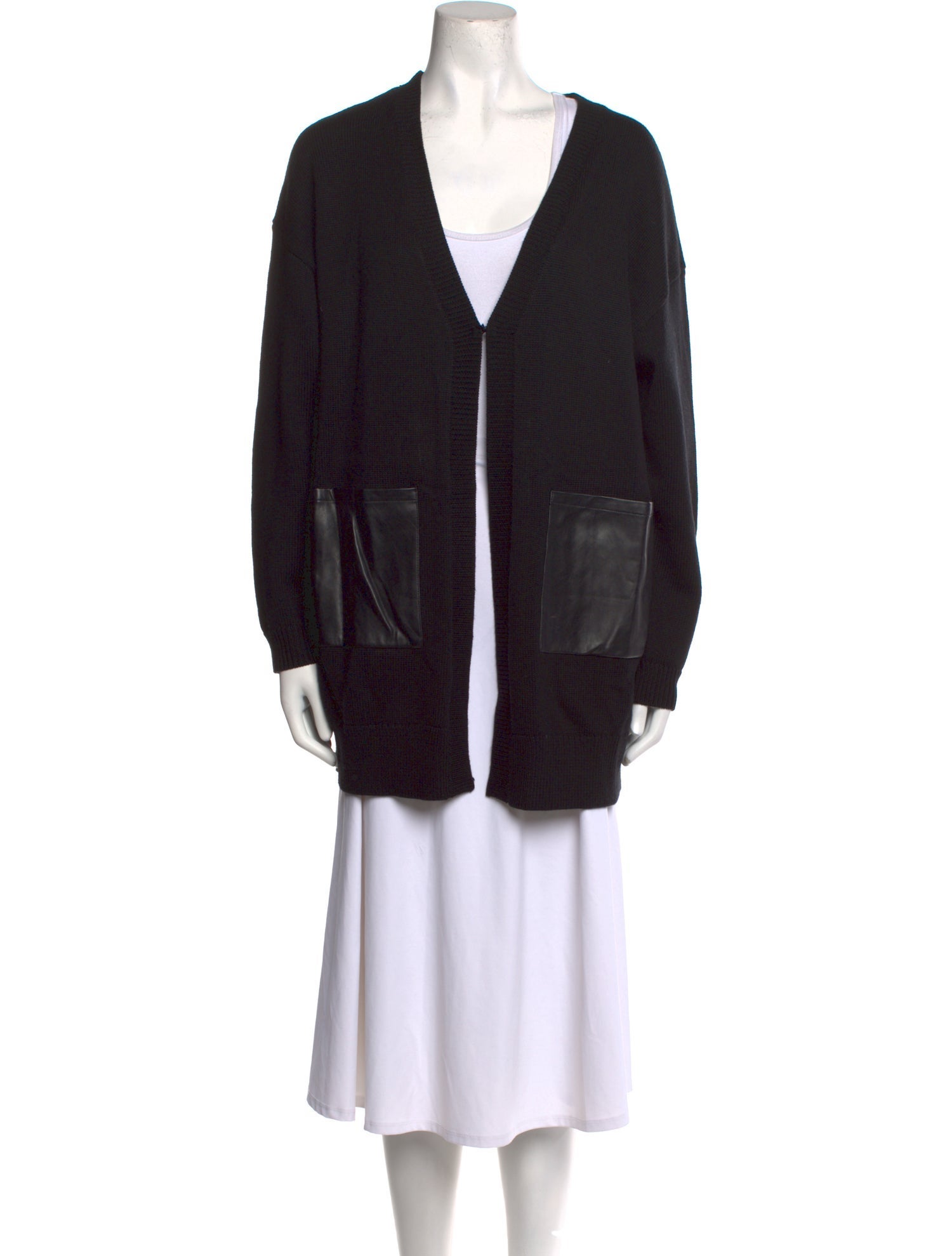 Anne Fontaine Plunge Neckline Sweater