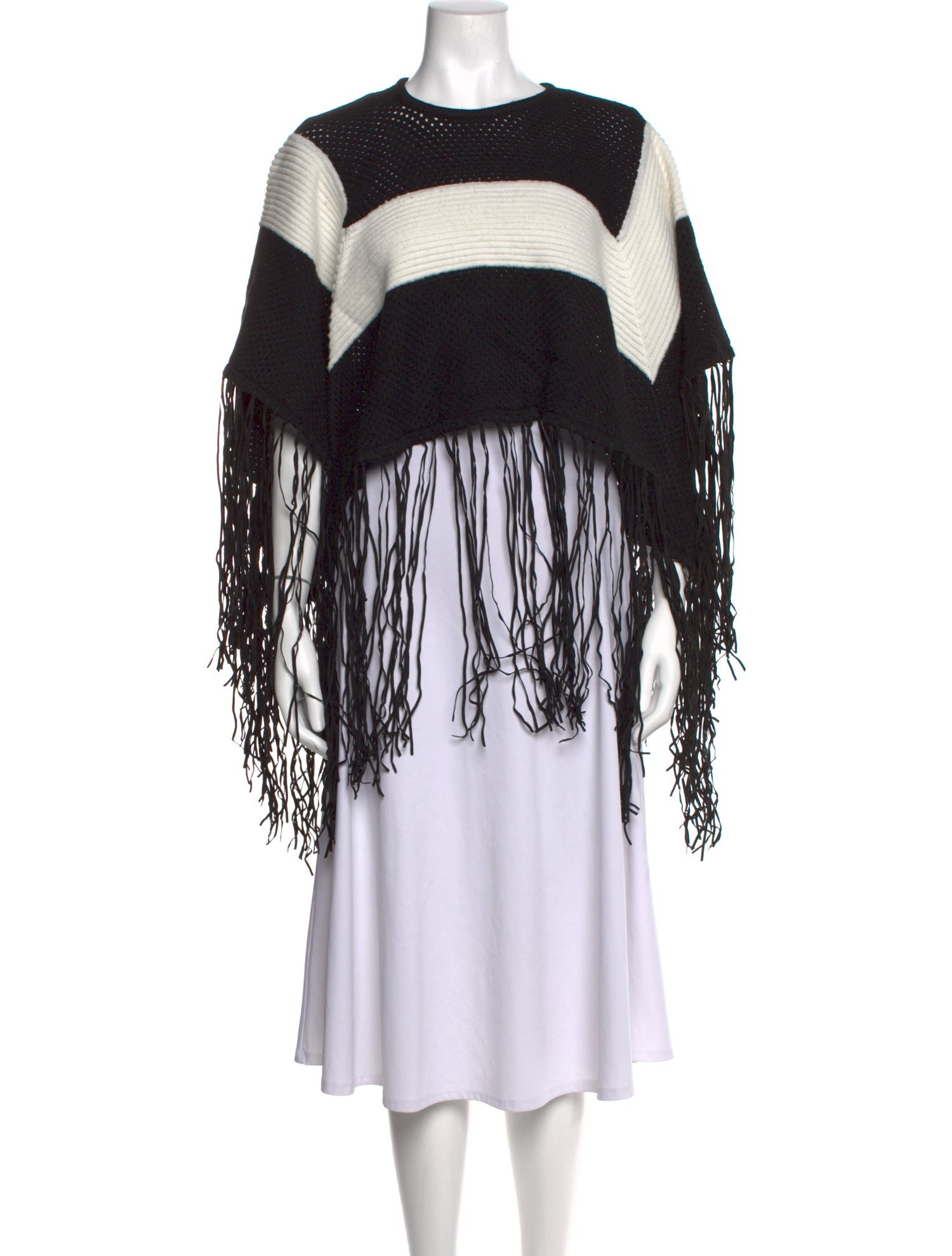 Anne Fontaine Striped Crew Neck Sweater