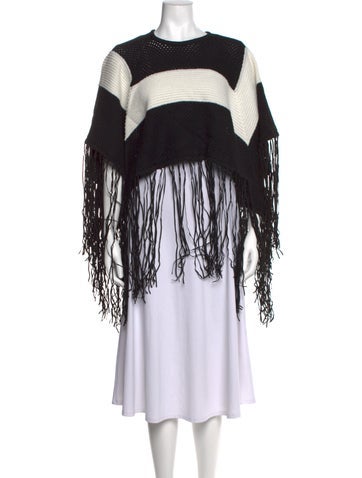 Anne Fontaine Knitwear Striped Crew Neck Sweater One Size