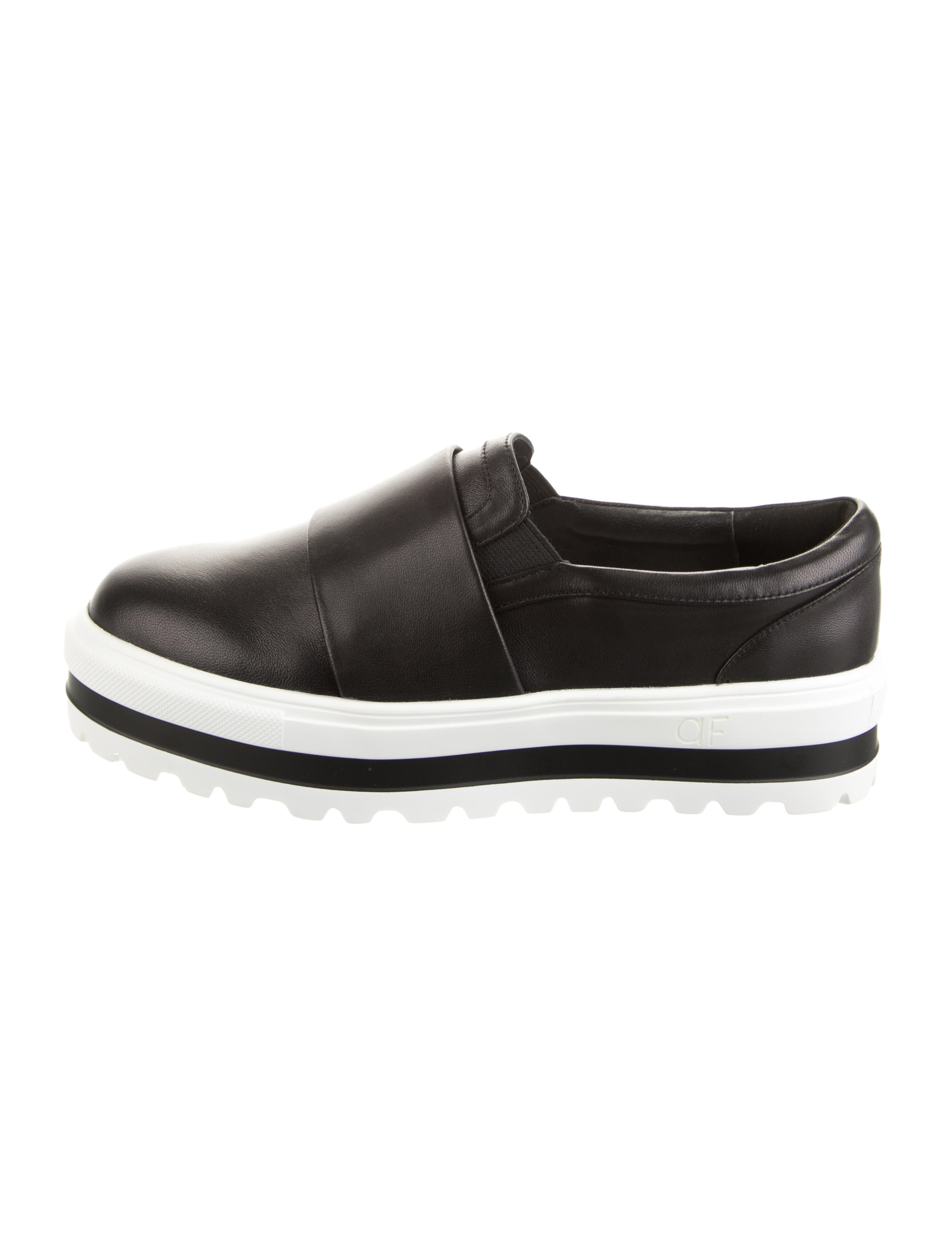 Anne Fontaine Leather Sneakers