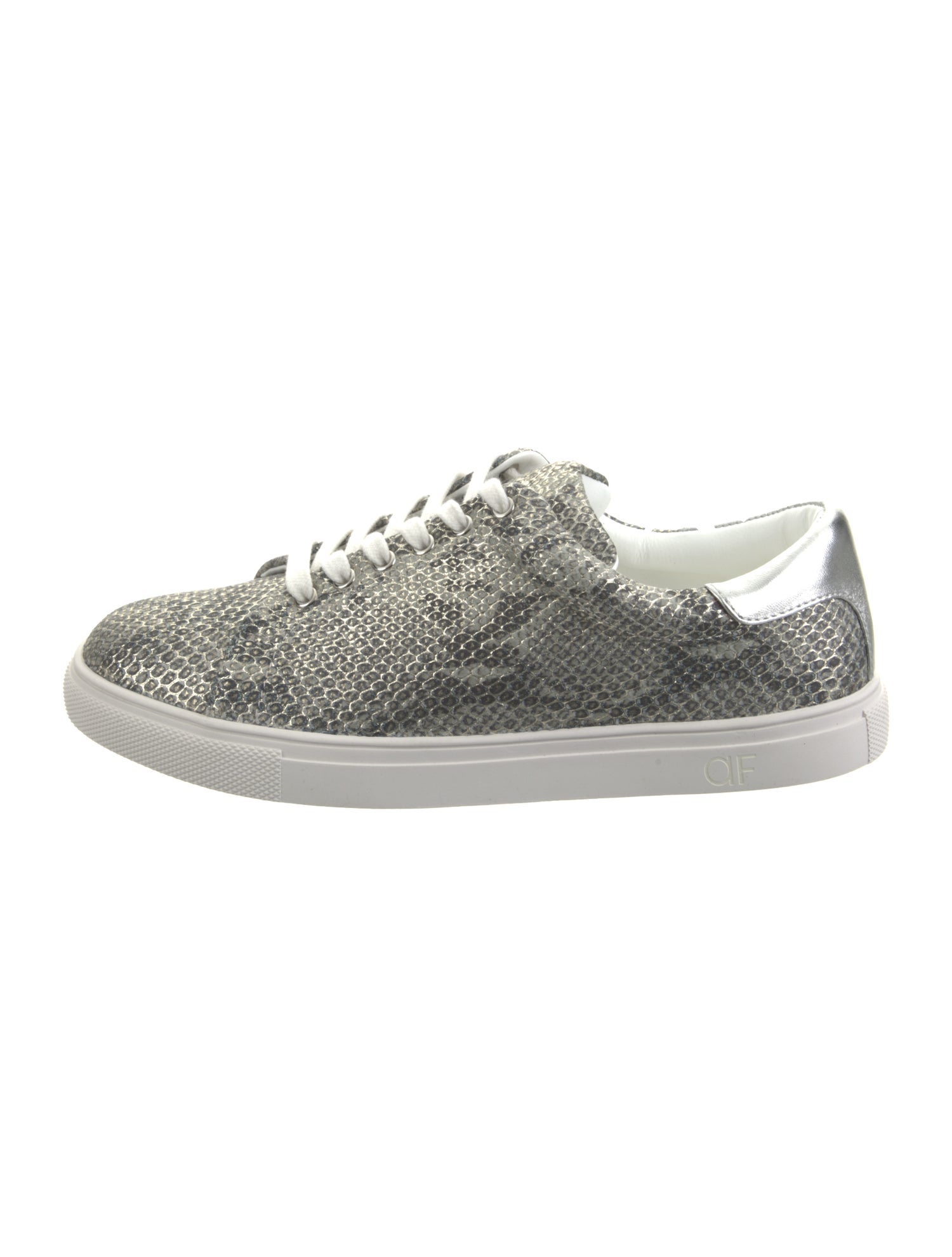 Anne Fontaine Suede Animal Print Sneakers