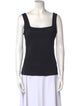 Anne Fontaine Square Neckline Sleeveless Top