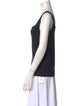 Anne Fontaine Square Neckline Sleeveless Top