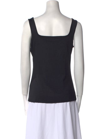 Anne Fontaine Square Neckline Sleeveless Top