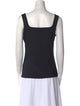 Anne Fontaine Square Neckline Sleeveless Top