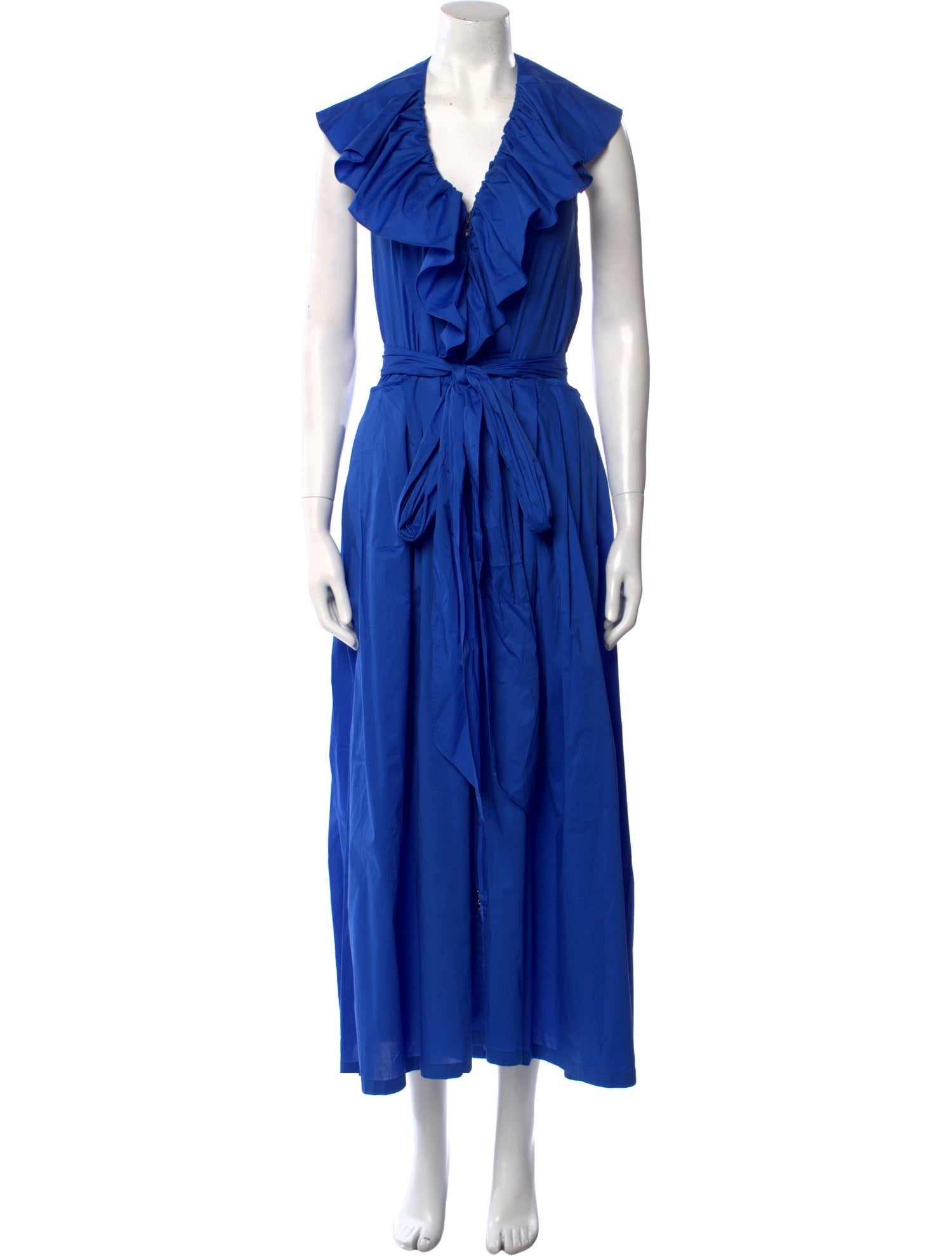 Anne Fontaine V-Neck Long Dress w/ Tags