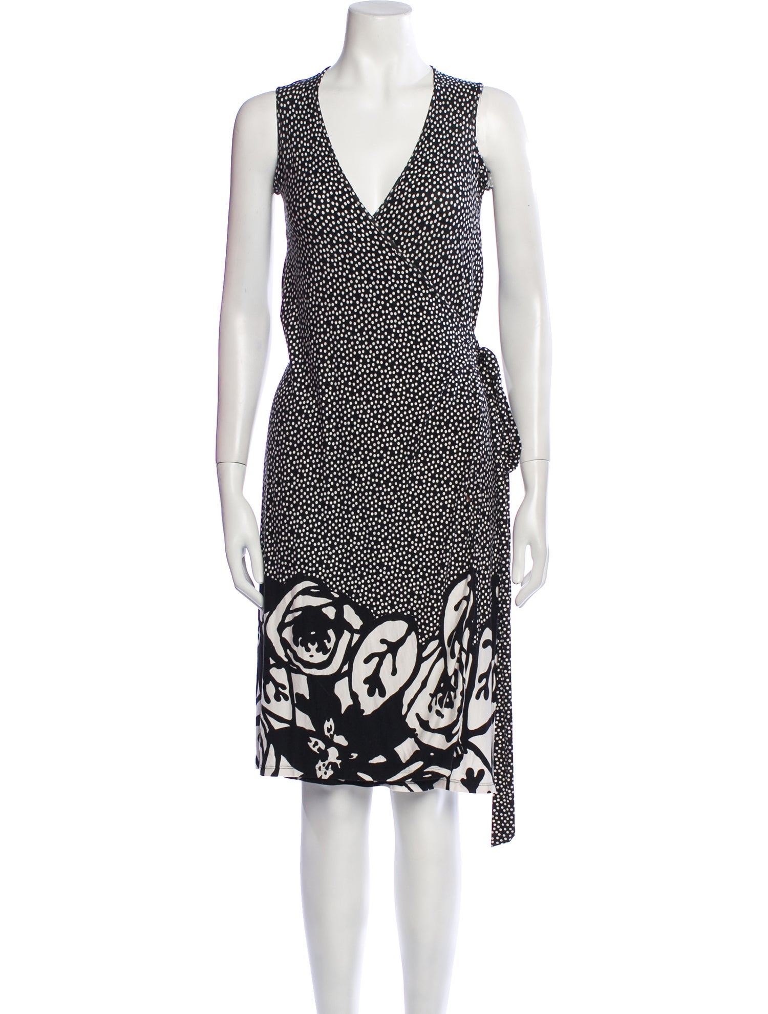 Anne Fontaine Printed Knee-Length Dress