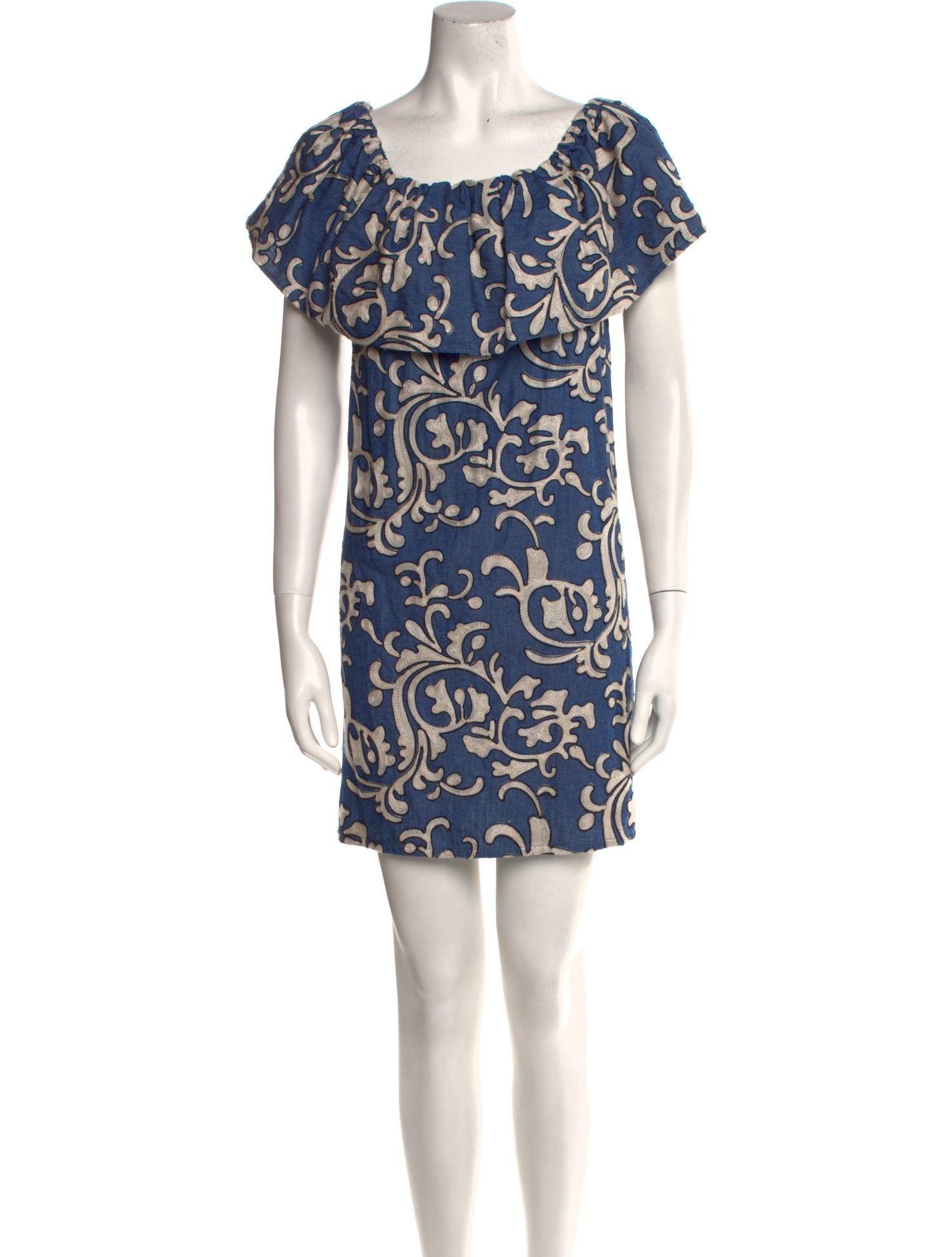 Anne Fontaine Printed Mini Dress