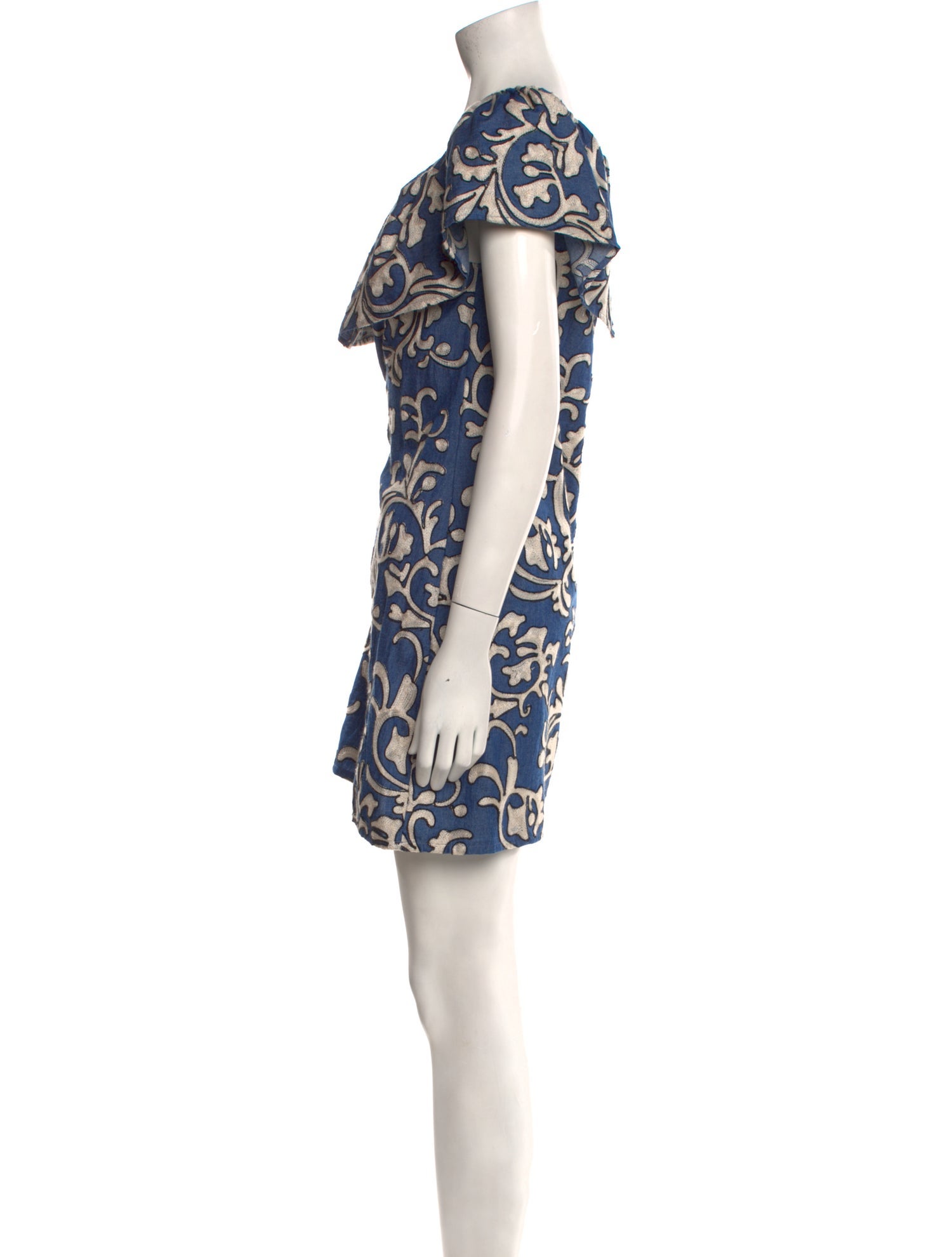 Anne Fontaine Printed Mini Dress