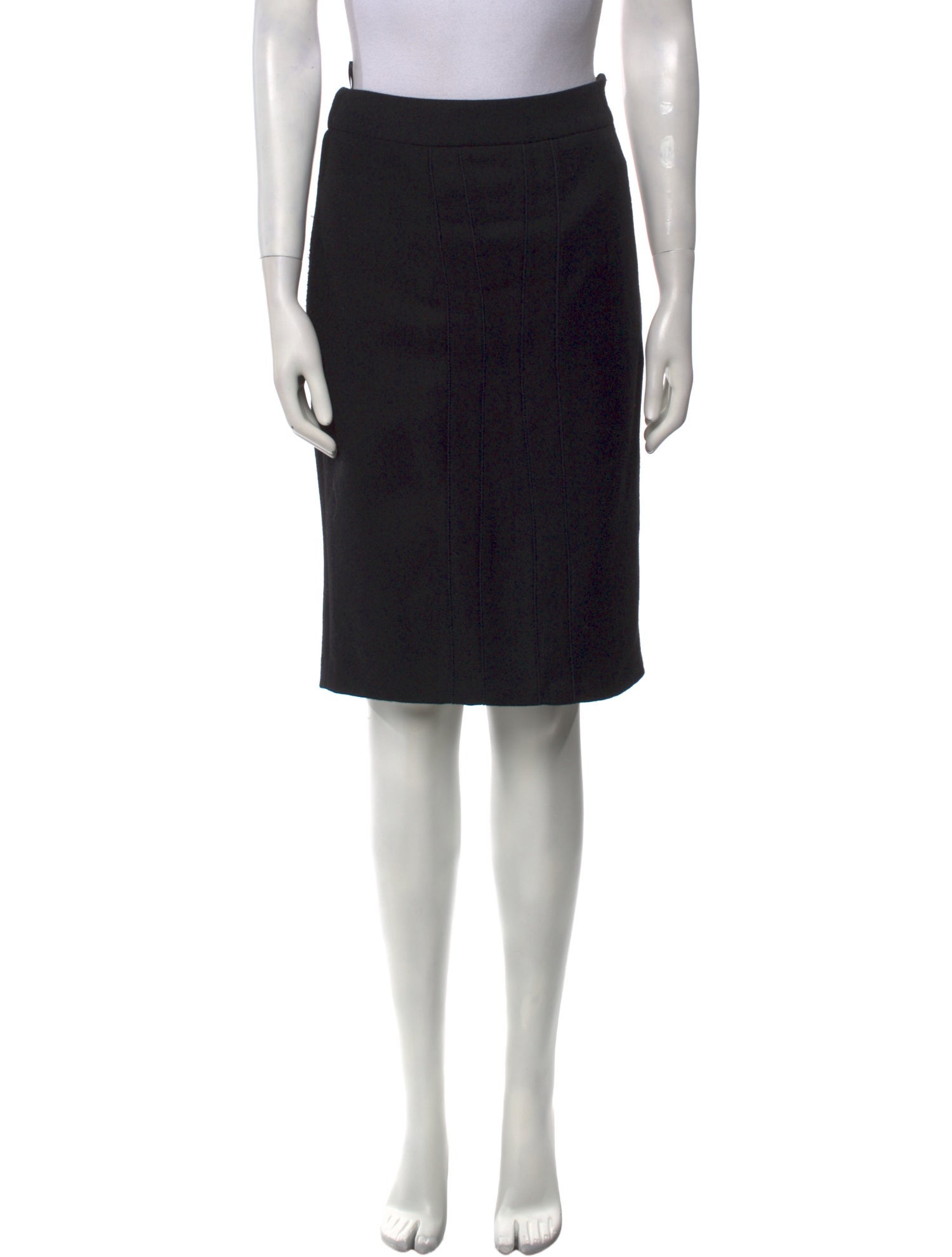 Anne Fontaine Wool Knee-Length Skirt