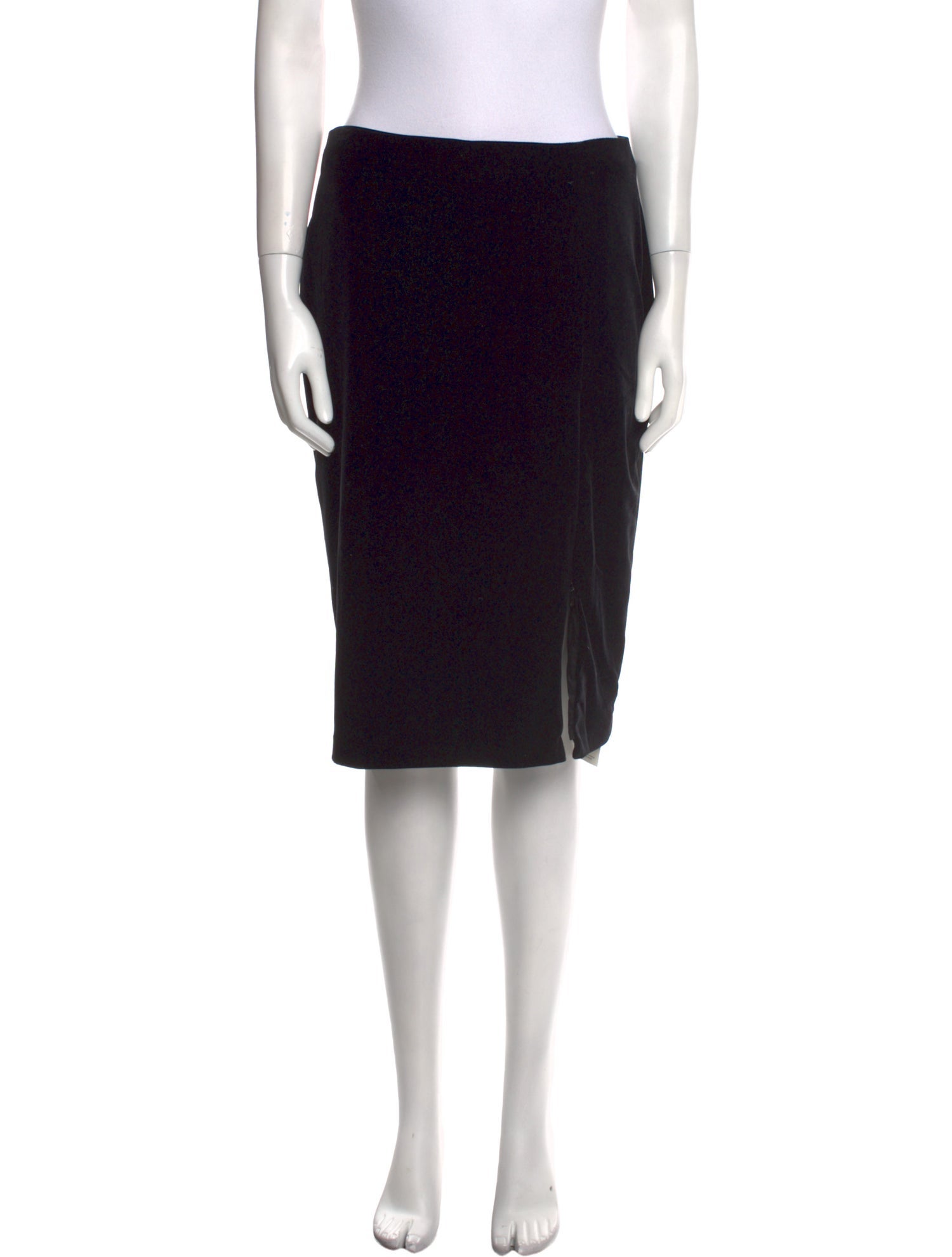 Anne Fontaine Velvet Knee-Length Skirt