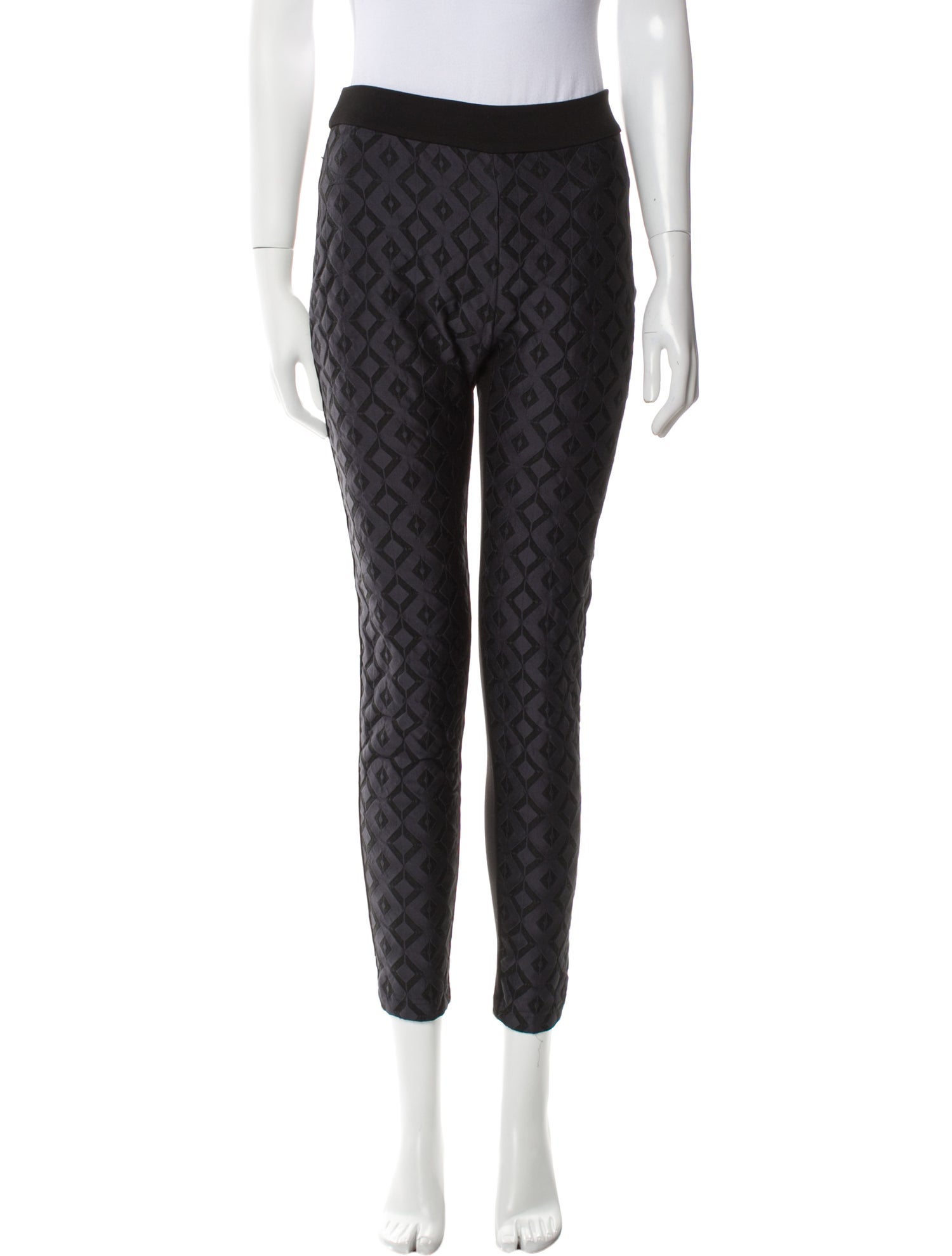 Anne Fontaine Printed Skinny Leg Pants