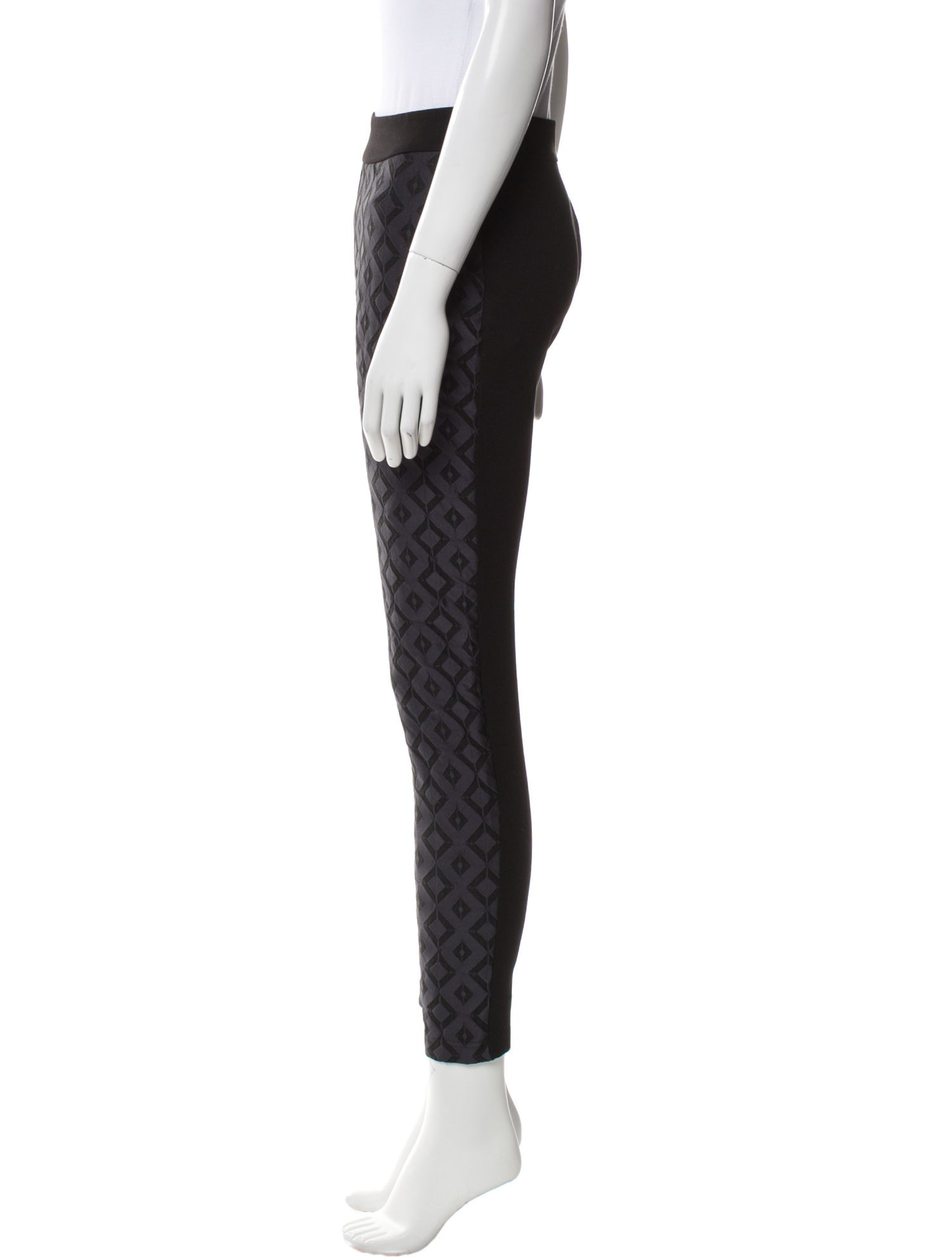 Anne Fontaine Printed Skinny Leg Pants